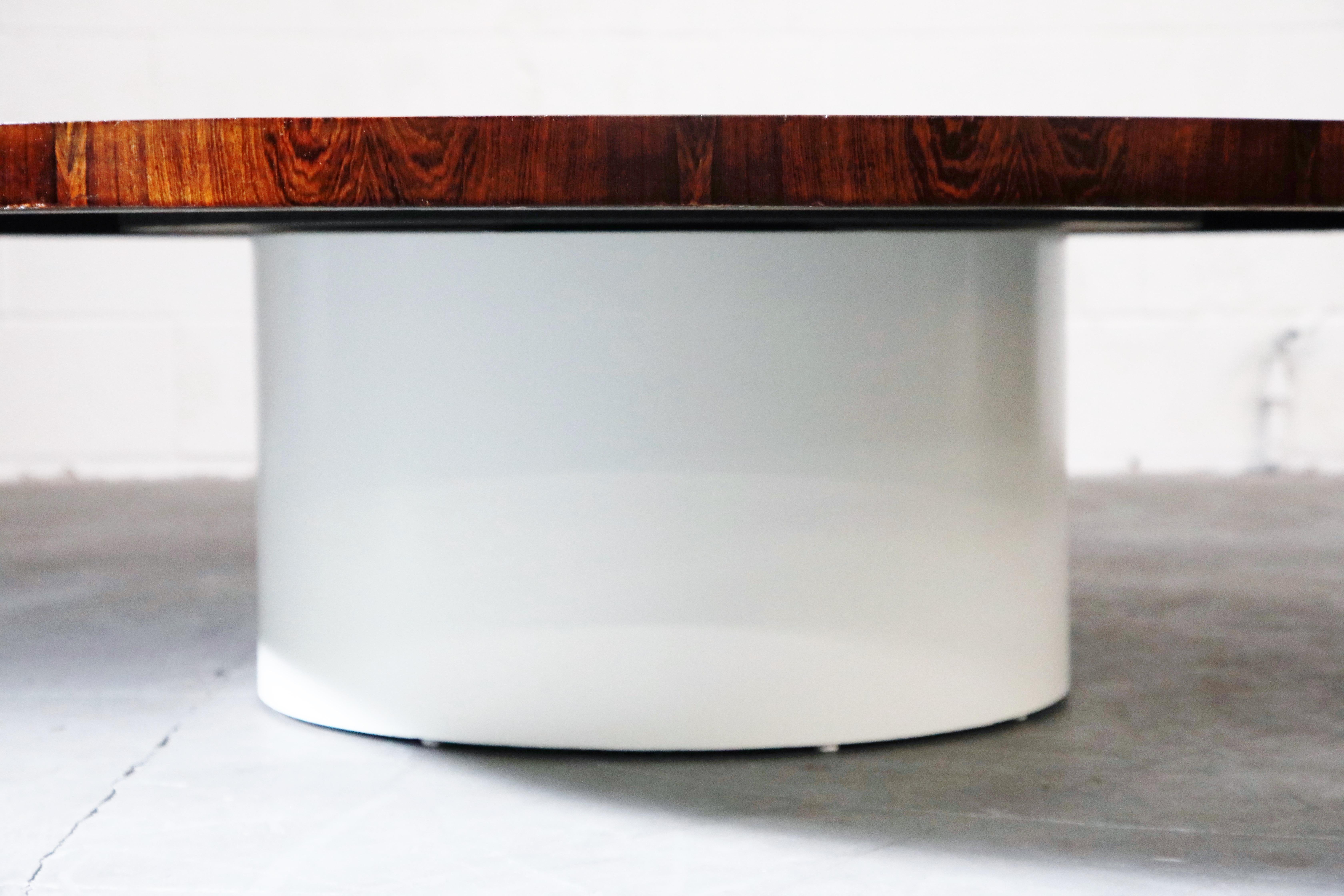 Milo Baughman for Thayer Coggin Rosewood Lazy Susan Rotating Coffee Table, 1968 12