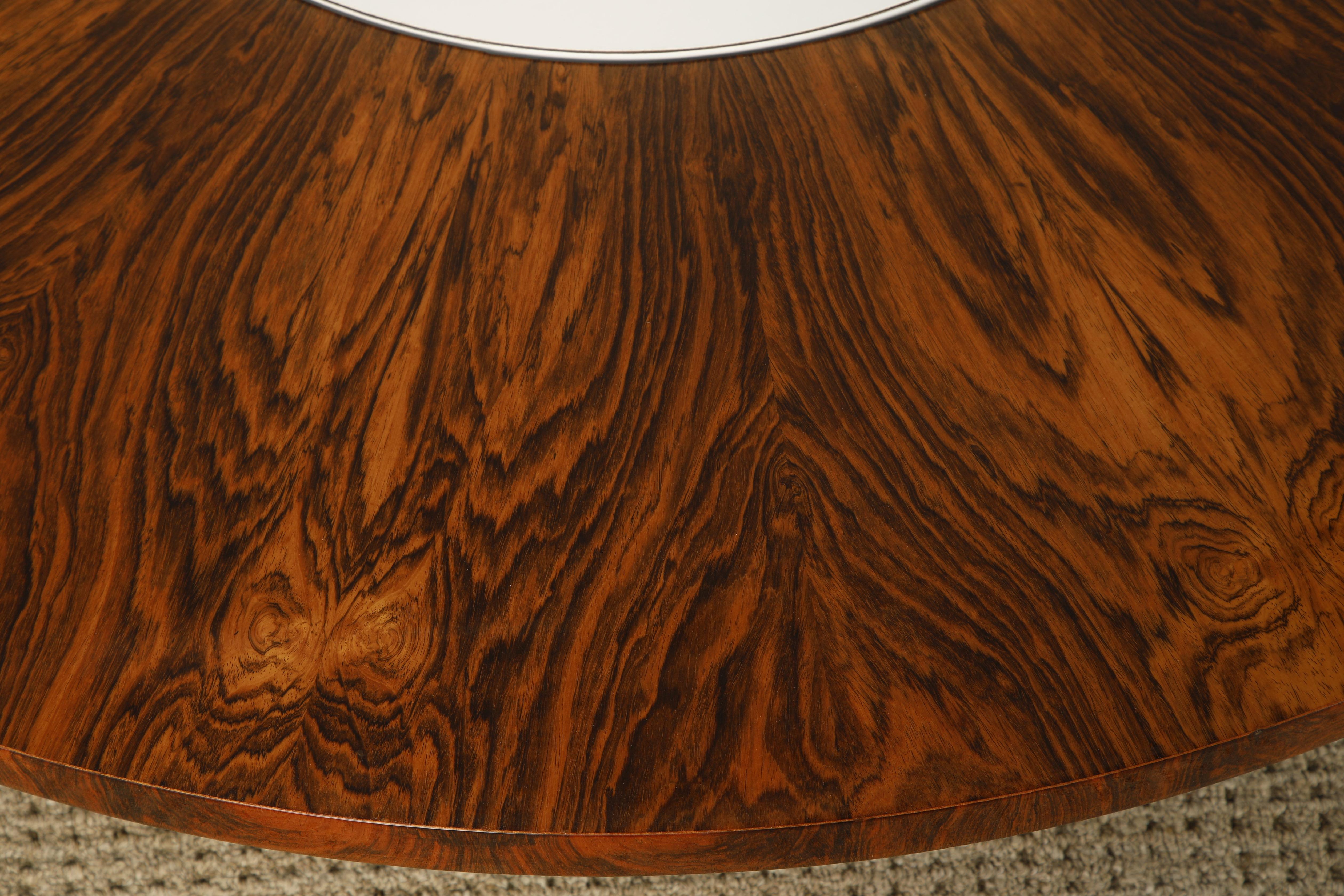 Table basse rotative Lazy Susan de Milo Baughman pour Thayer Coggin, 1968 en vente 2