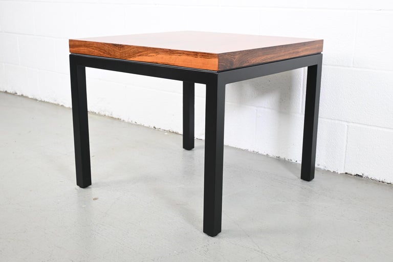 Milo Baughman for Thayer Coggin Rosewood Side or End Table For Sale 12