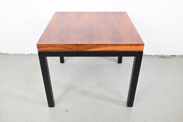Milo Baughman for Thayer Coggin Rosewood Side or End Table For Sale 13