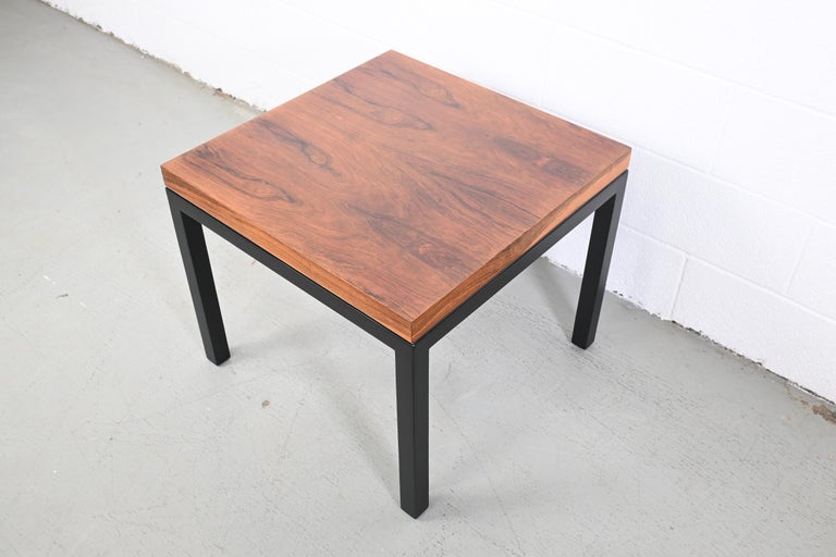 Mid-20th Century Milo Baughman for Thayer Coggin Rosewood Side or End Table For Sale