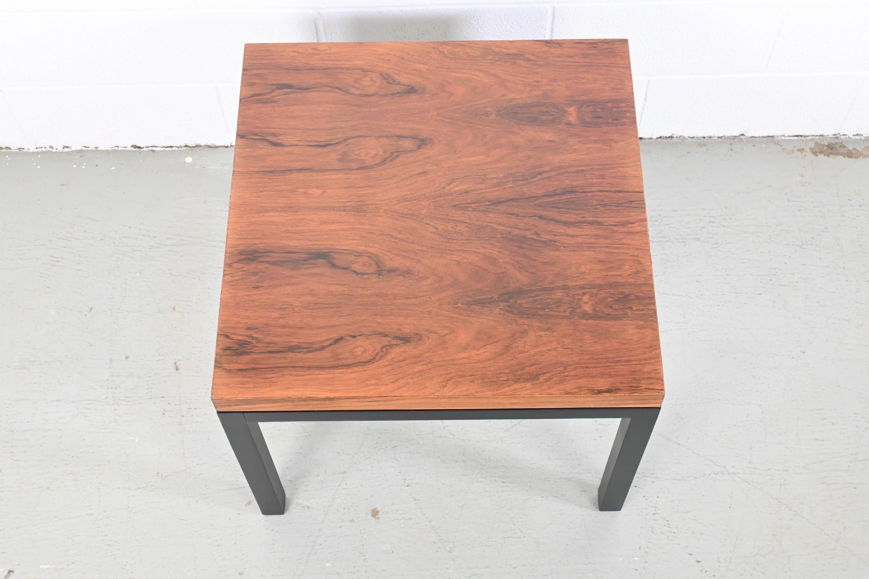 Milo Baughman for Thayer Coggin Rosewood Side or End Table 1