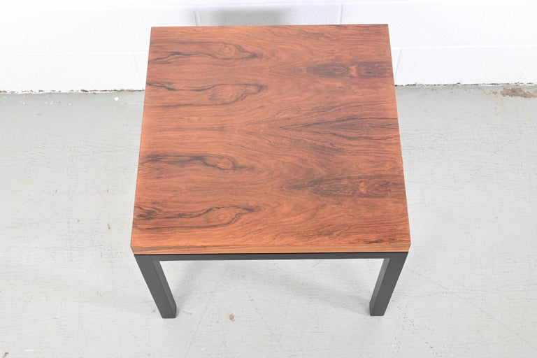 Milo Baughman for Thayer Coggin Rosewood Side or End Table For Sale 1