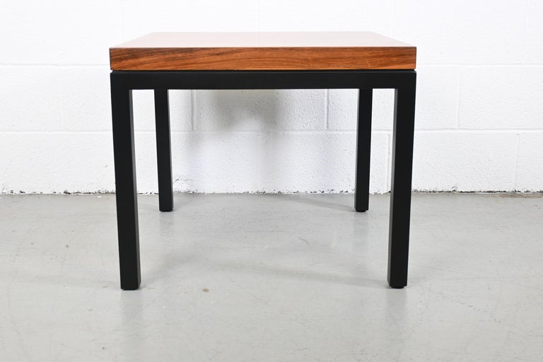 Milo Baughman for Thayer Coggin Rosewood Side or End Table For Sale 2