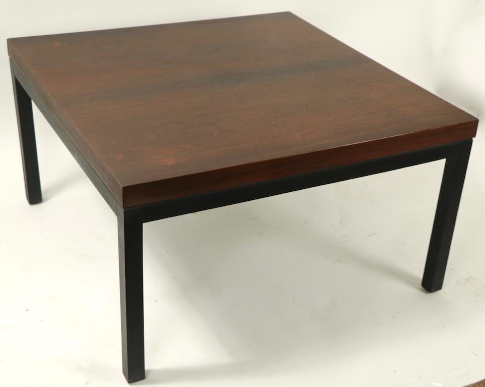 Wood Milo Baughman for Thayer Coggin Rosewood Table