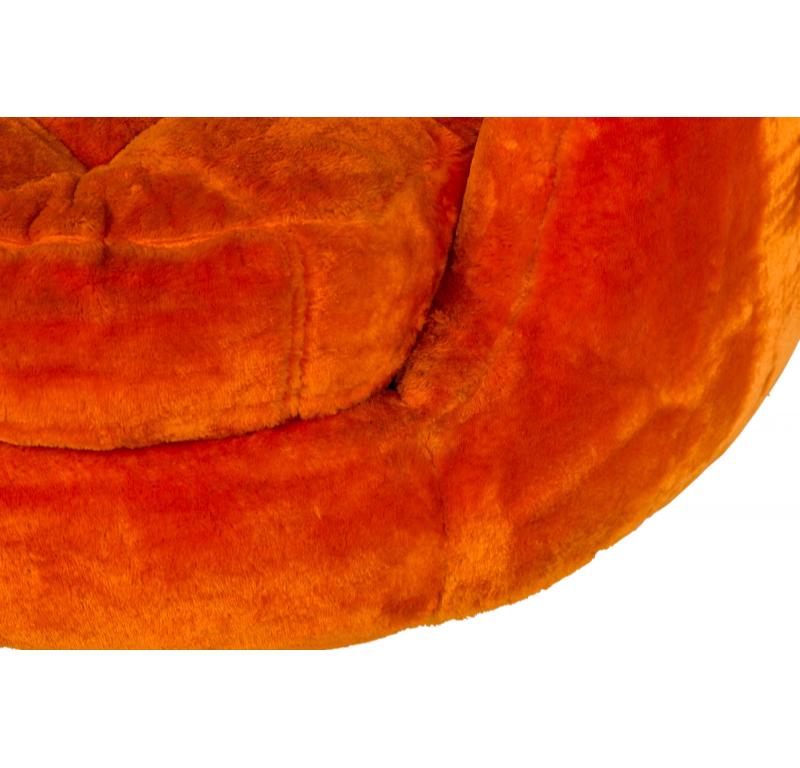 Américain Fauteuil pivotant Satellite de Milo Baughman pour Thayer Coggin en vente