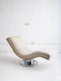 Milo Baughman for Thayer Coggin Serpentine Chaise