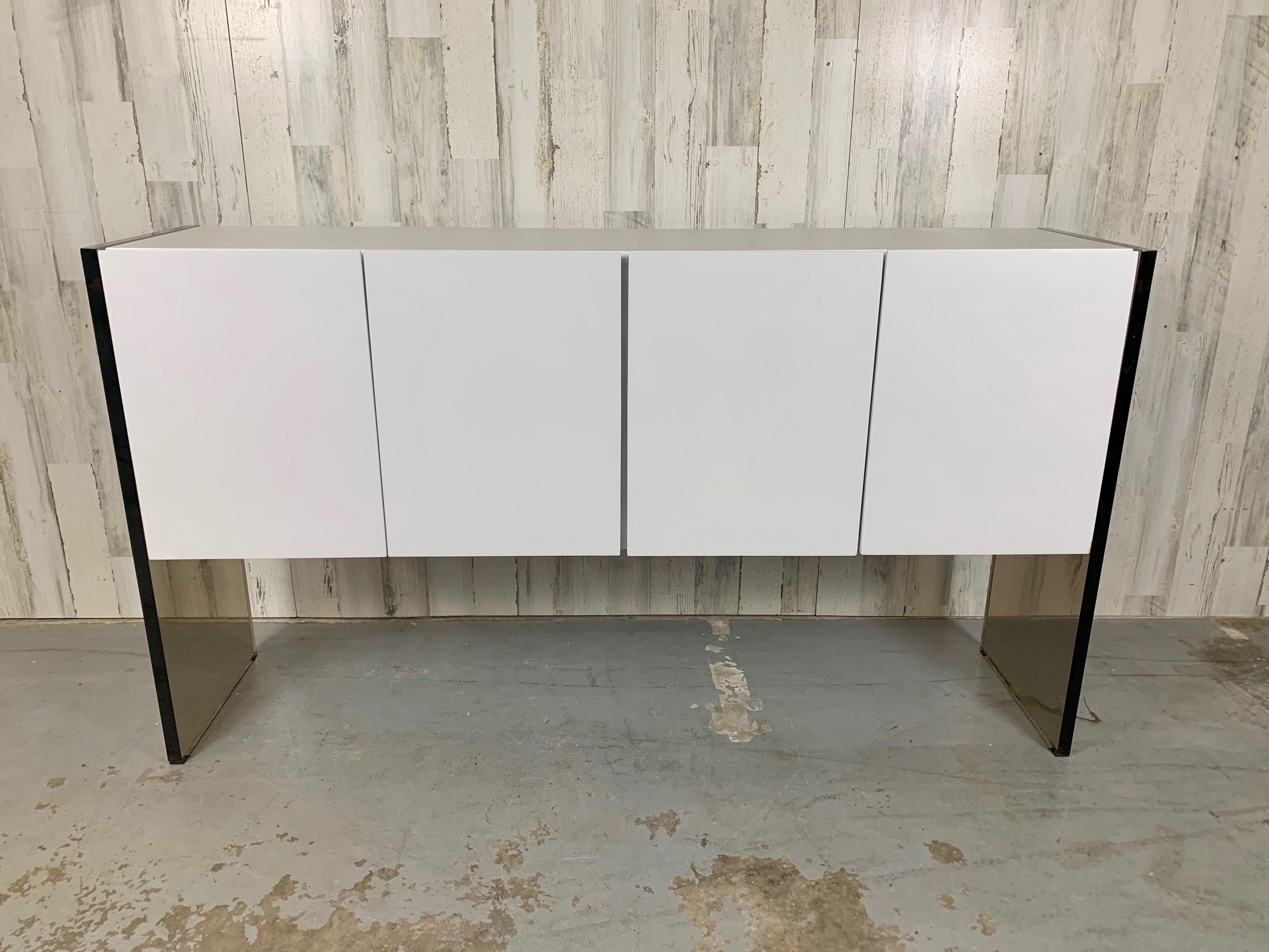 Mid-Century Modern Milo Baughman For Thayer Coggin Space Age Credenza