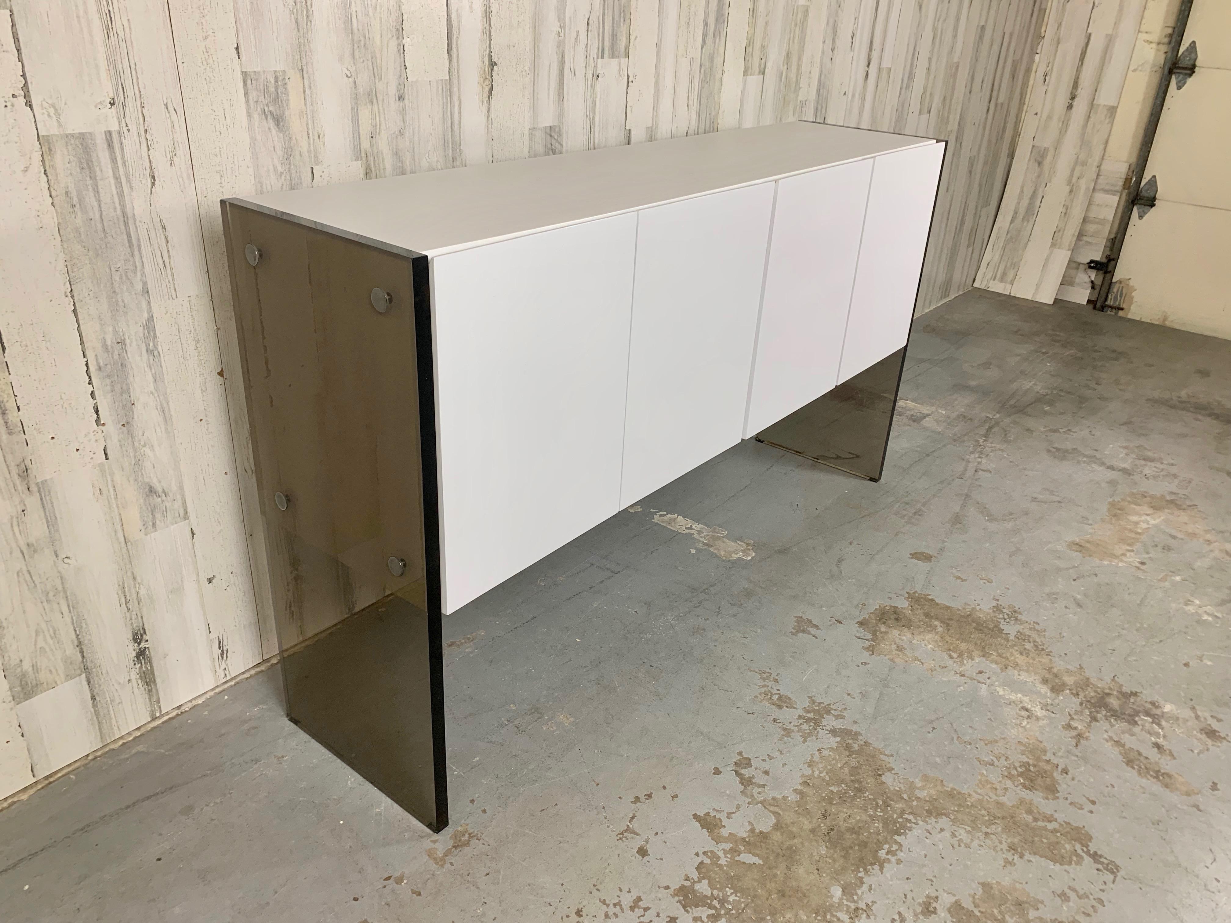 20th Century Milo Baughman For Thayer Coggin Space Age Credenza