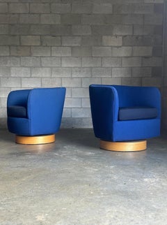 Milo Baughman for Thayer Coggin Swivel and Tilt Chairs