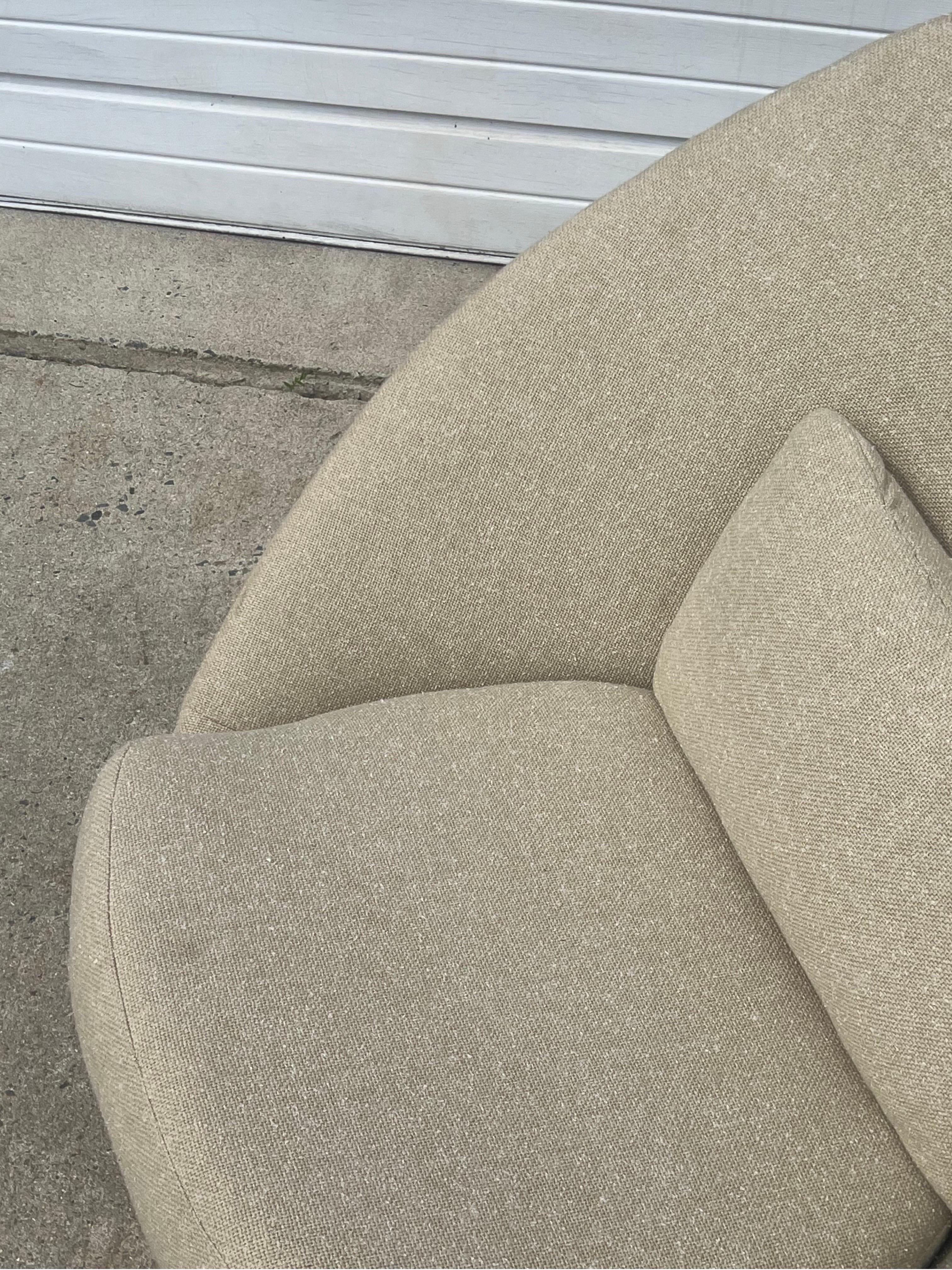 Milo Baughman for Thayer Coggin Swivel Egg Lounge 5