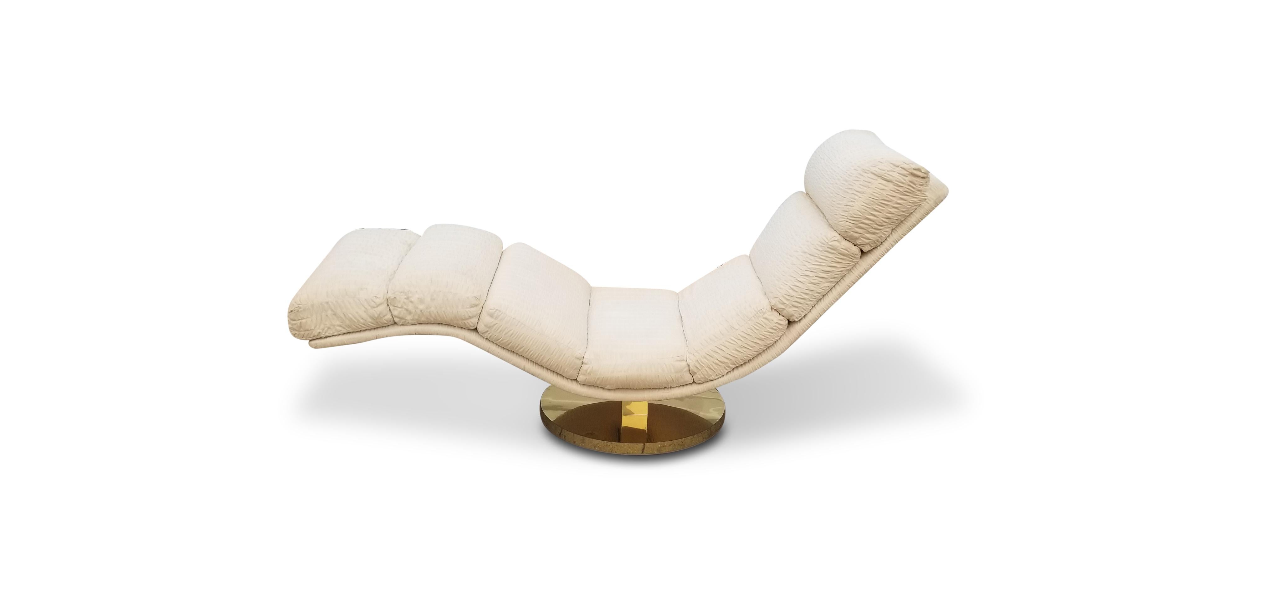 milo baughman chaise lounge