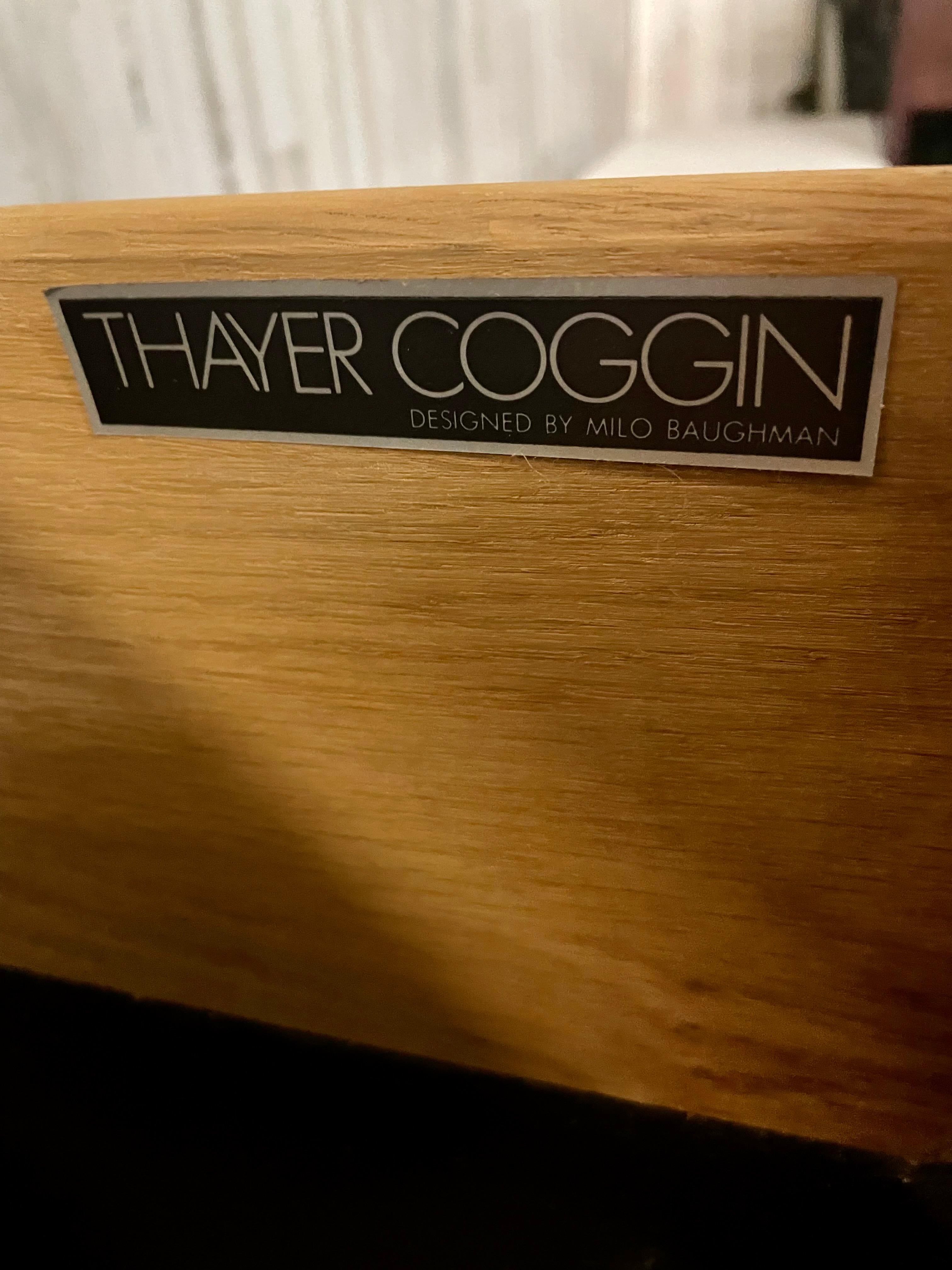 Milo Baughman For Thayer Coggin Walnut & Brass Wardrobe In Good Condition In Denton, TX