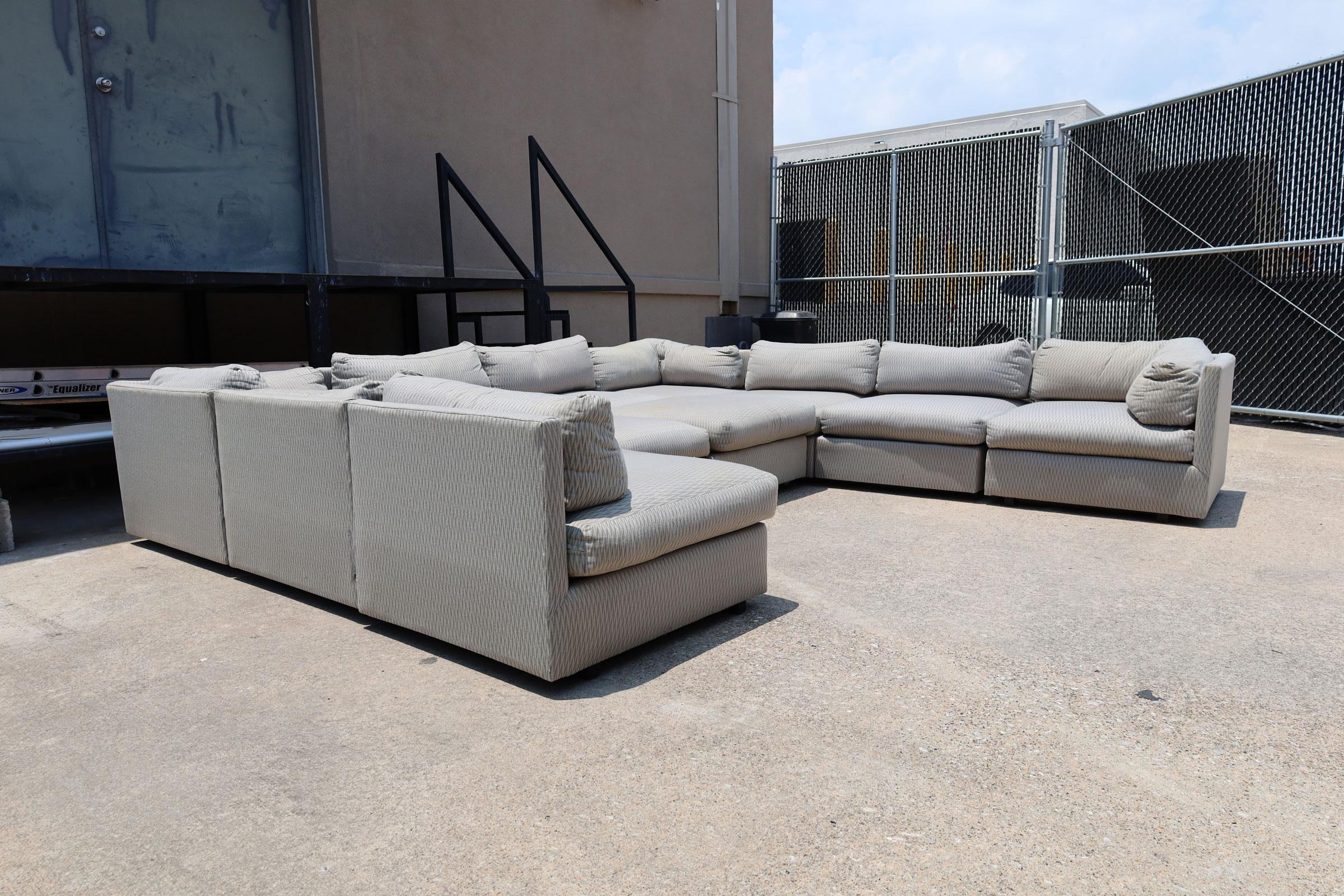 large pit couch
