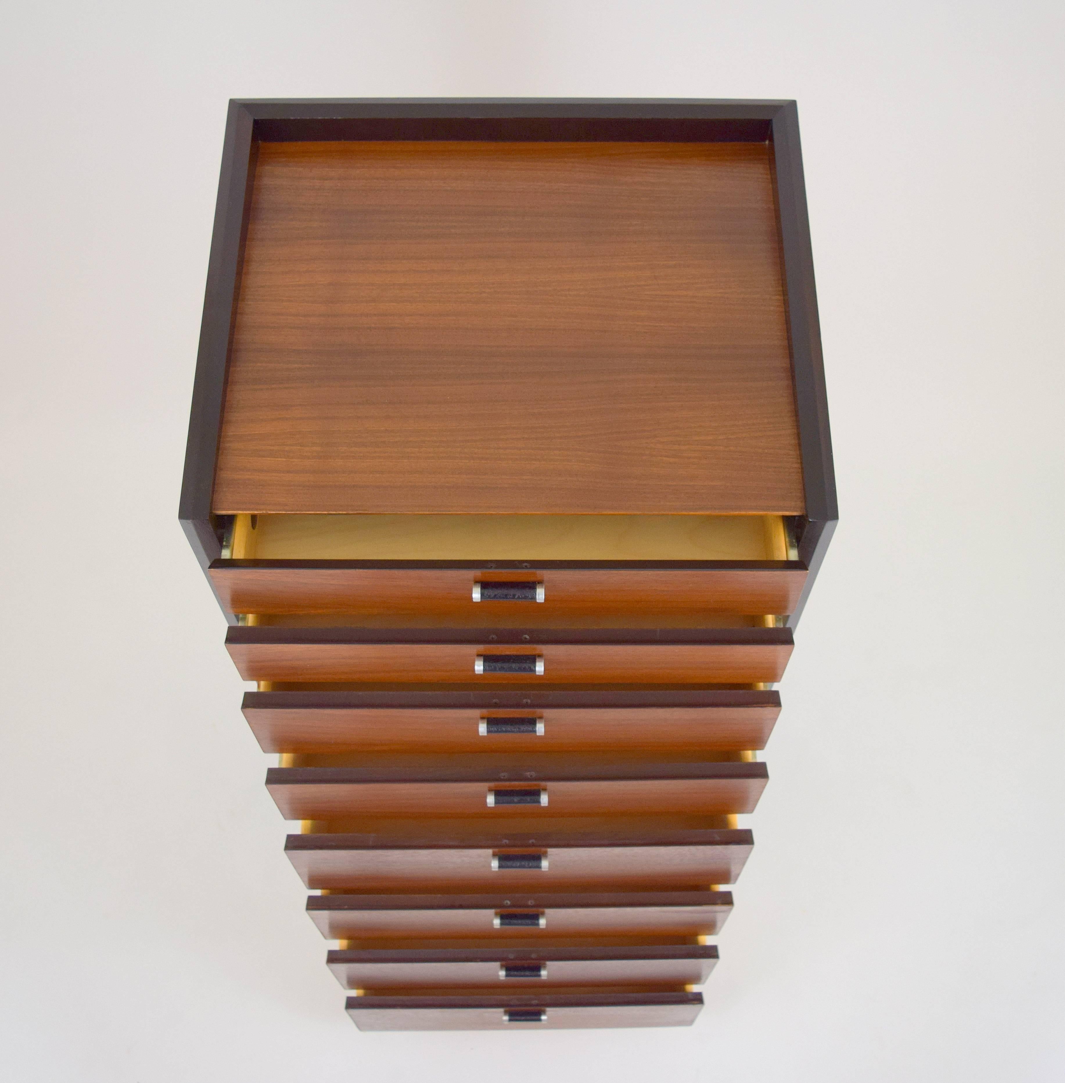 Milo Baughman Lingerie Chest for Glenn of California In Excellent Condition For Sale In Chicago, IL