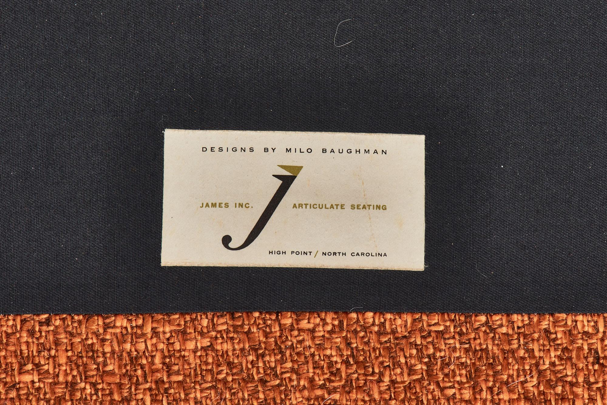 Milo Baughman Lounge Chair, 1960 3