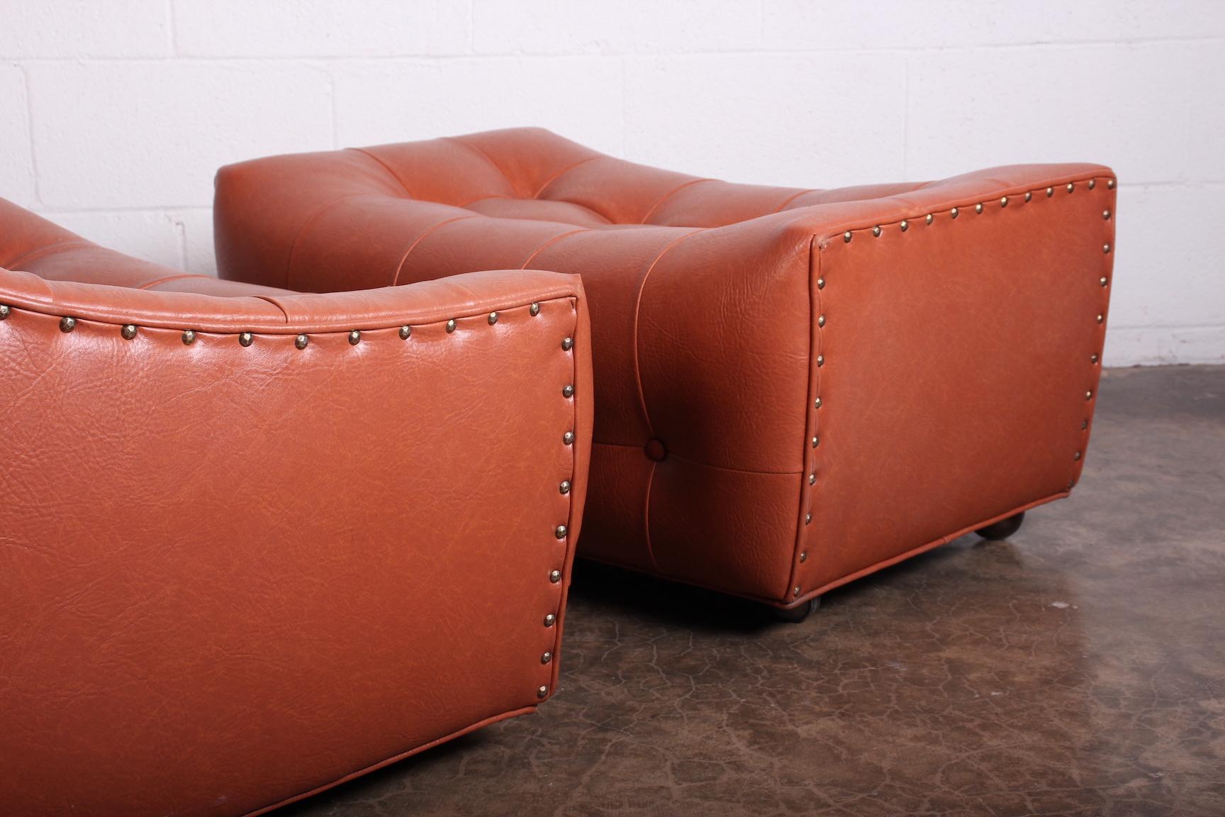 Milo Baughman Lounge Chair and Ottoman For Sale 3