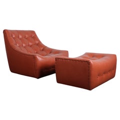 Milo Baughman Lounge Chair and Ottoman