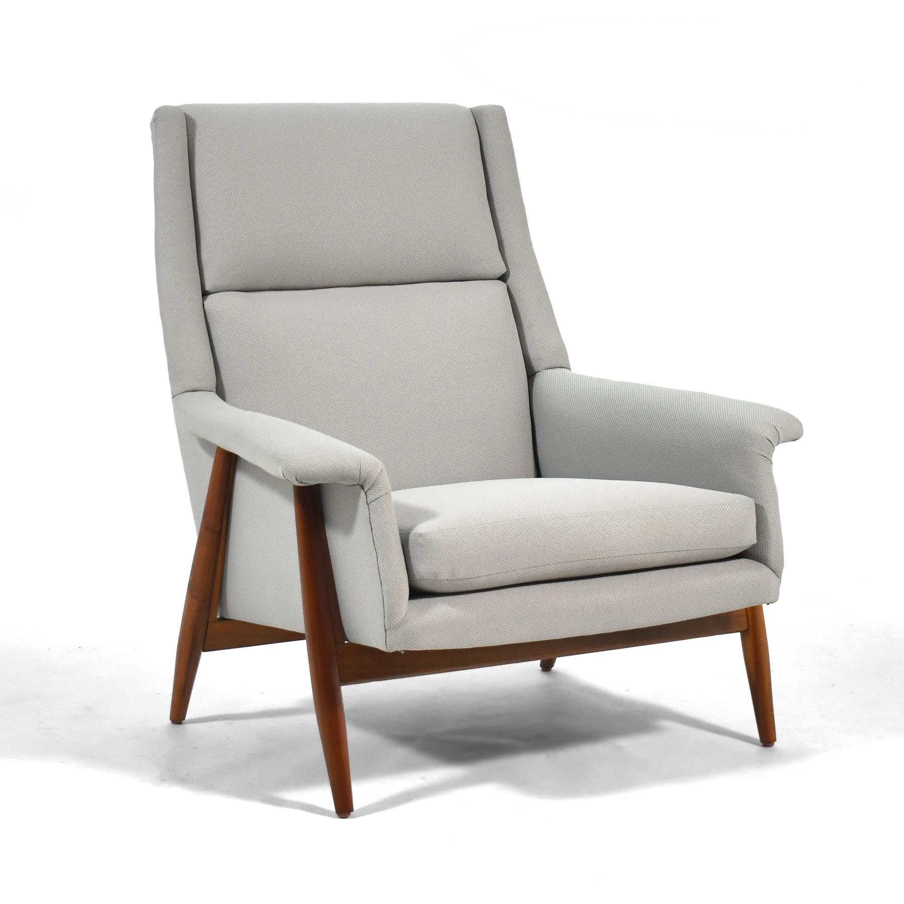 This handsome, tailored Milo Baughman design from 1958 is nick-named the 