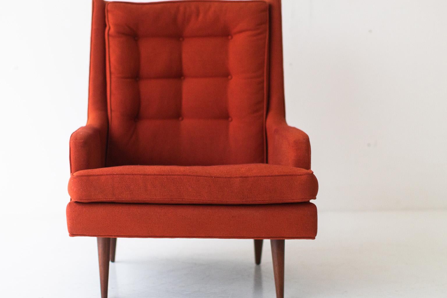 Milo Baughman Lounge Chair for James Inc 5