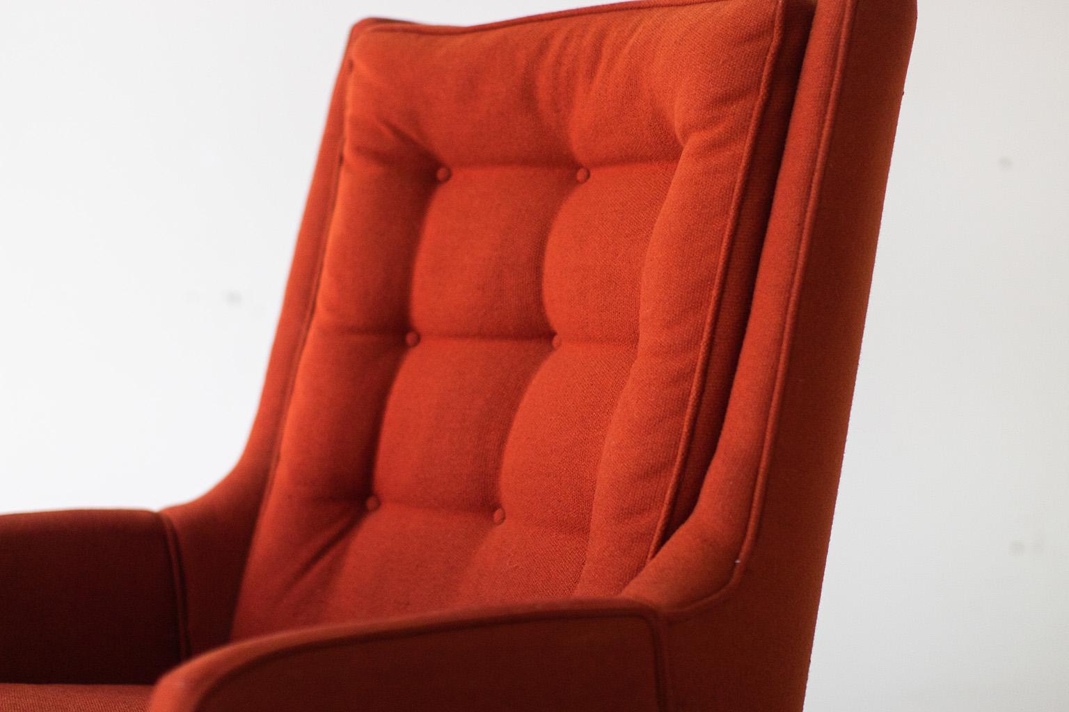 Mid-Century Modern Milo Baughman Lounge Chair for James Inc