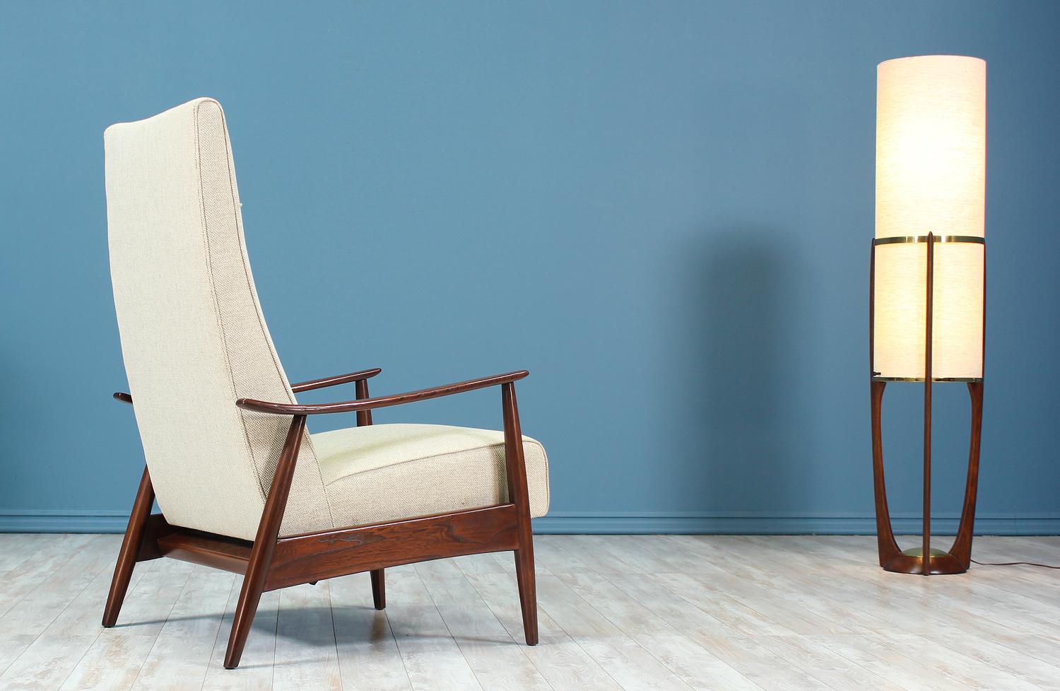American Milo Baughman Model-74 Reclining Chair for Thayer Coggin