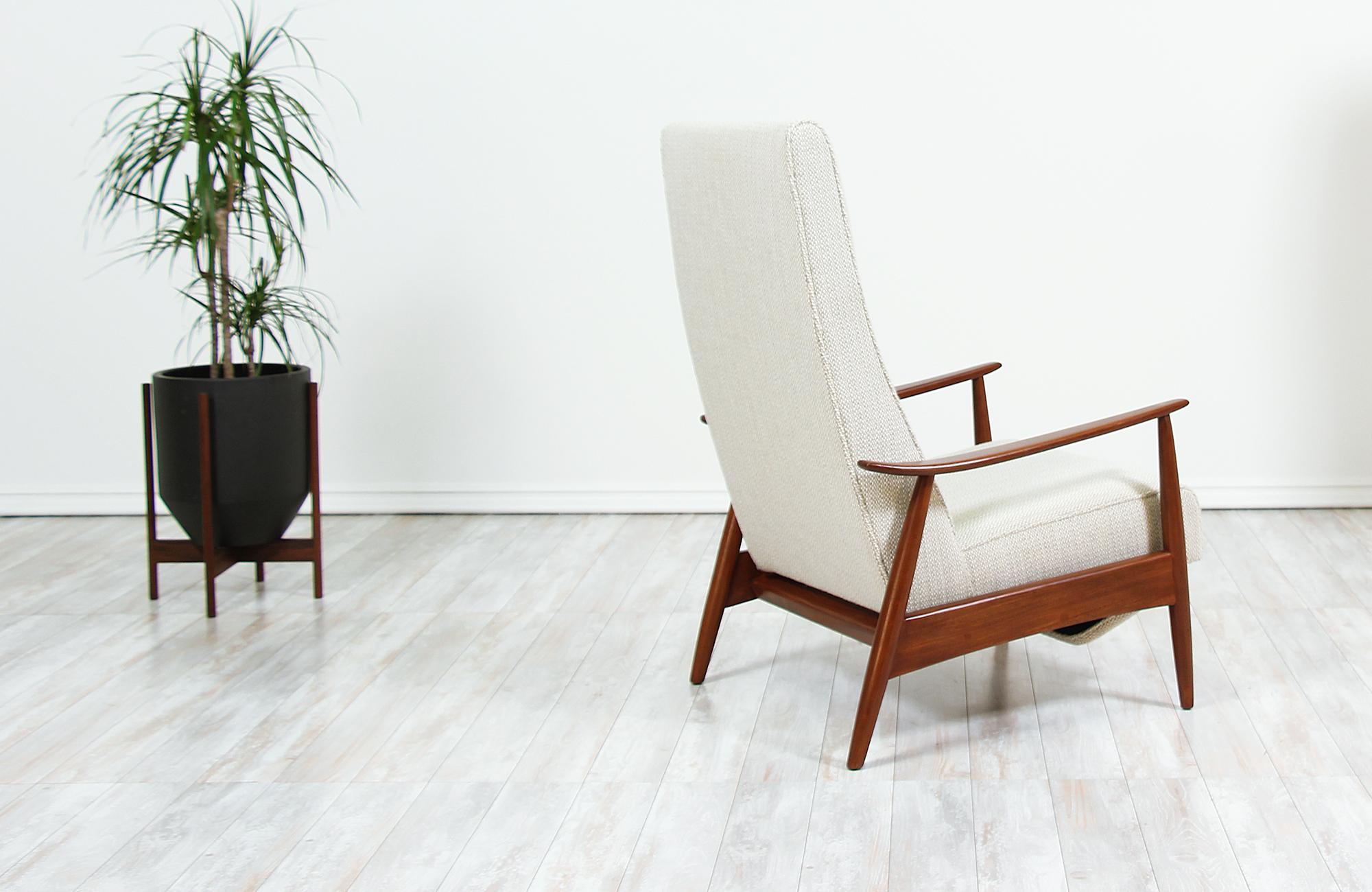 Mid-Century Modern Milo Baughman Model-74 Reclining Lounge Chair for Thayer Coggin