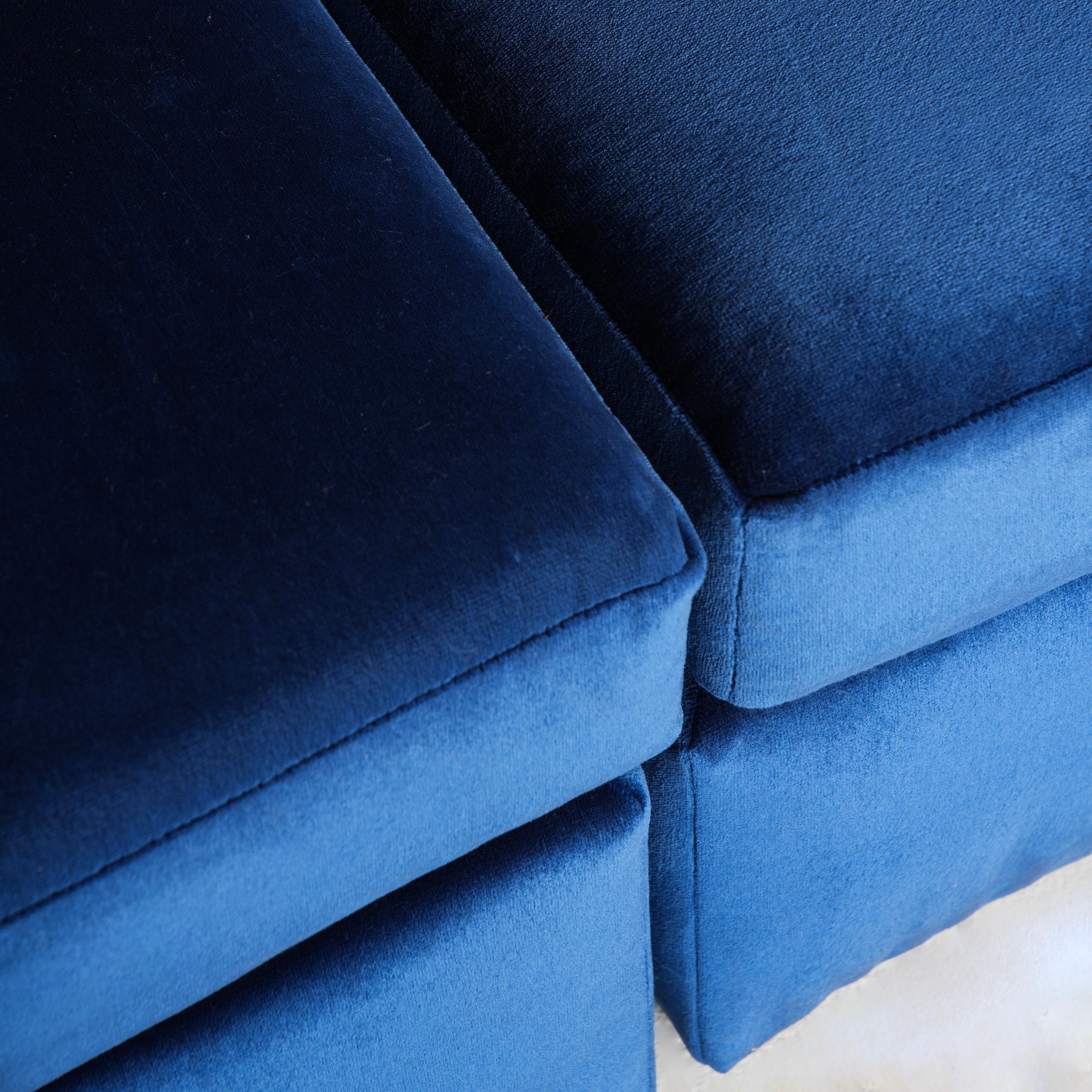 American Milo Baughman Modular Sofa For Sale
