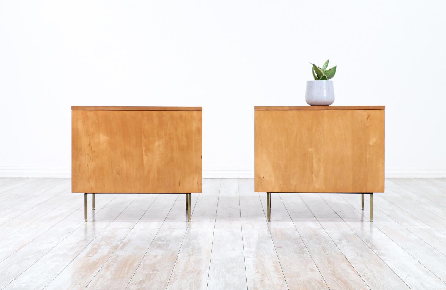 Mid-20th Century Milo Baughman Night Stands for Murray Furniture