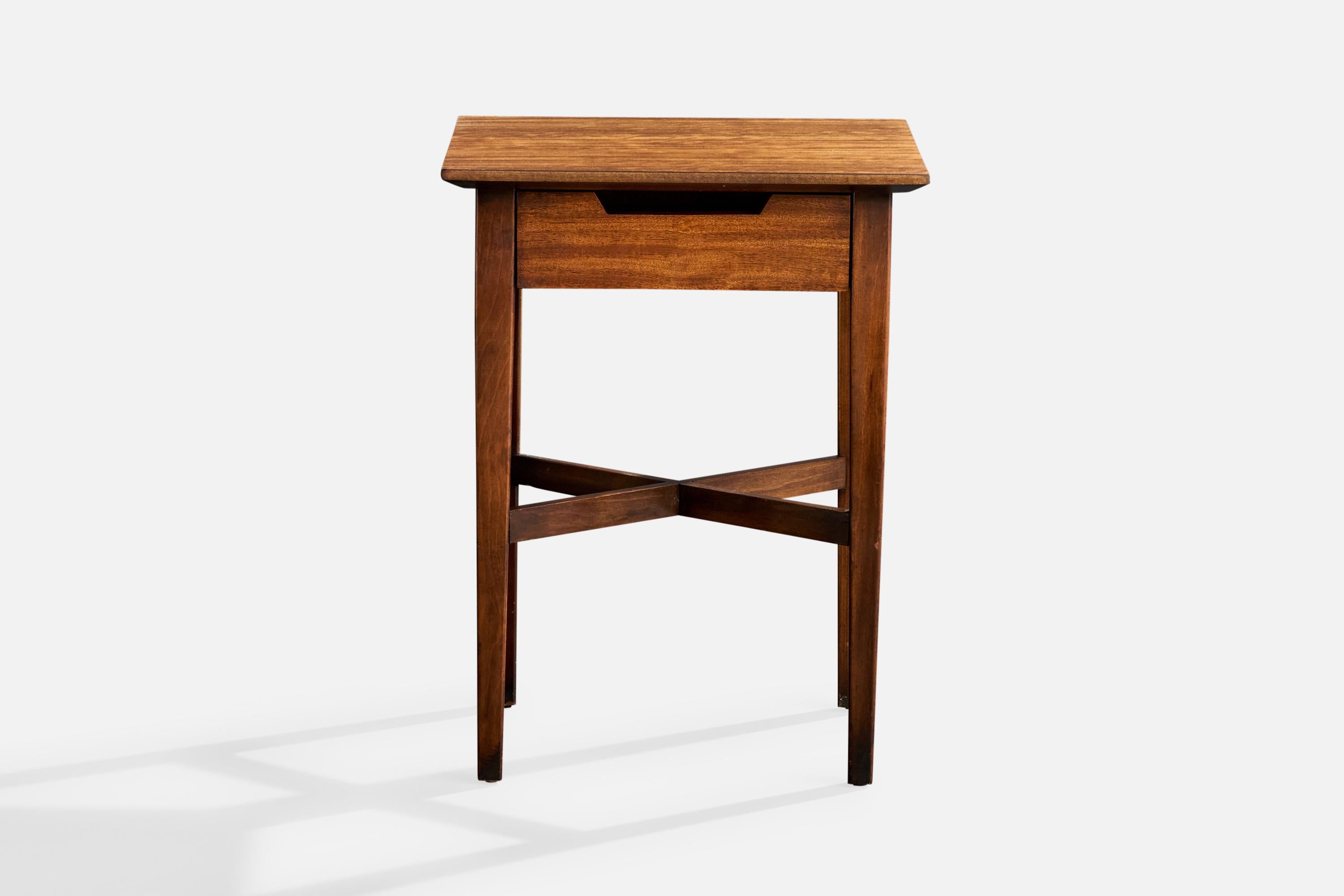 Milo Baughman, Mesillas de noche, Madera, EEUU, Década de 1950 en venta 4