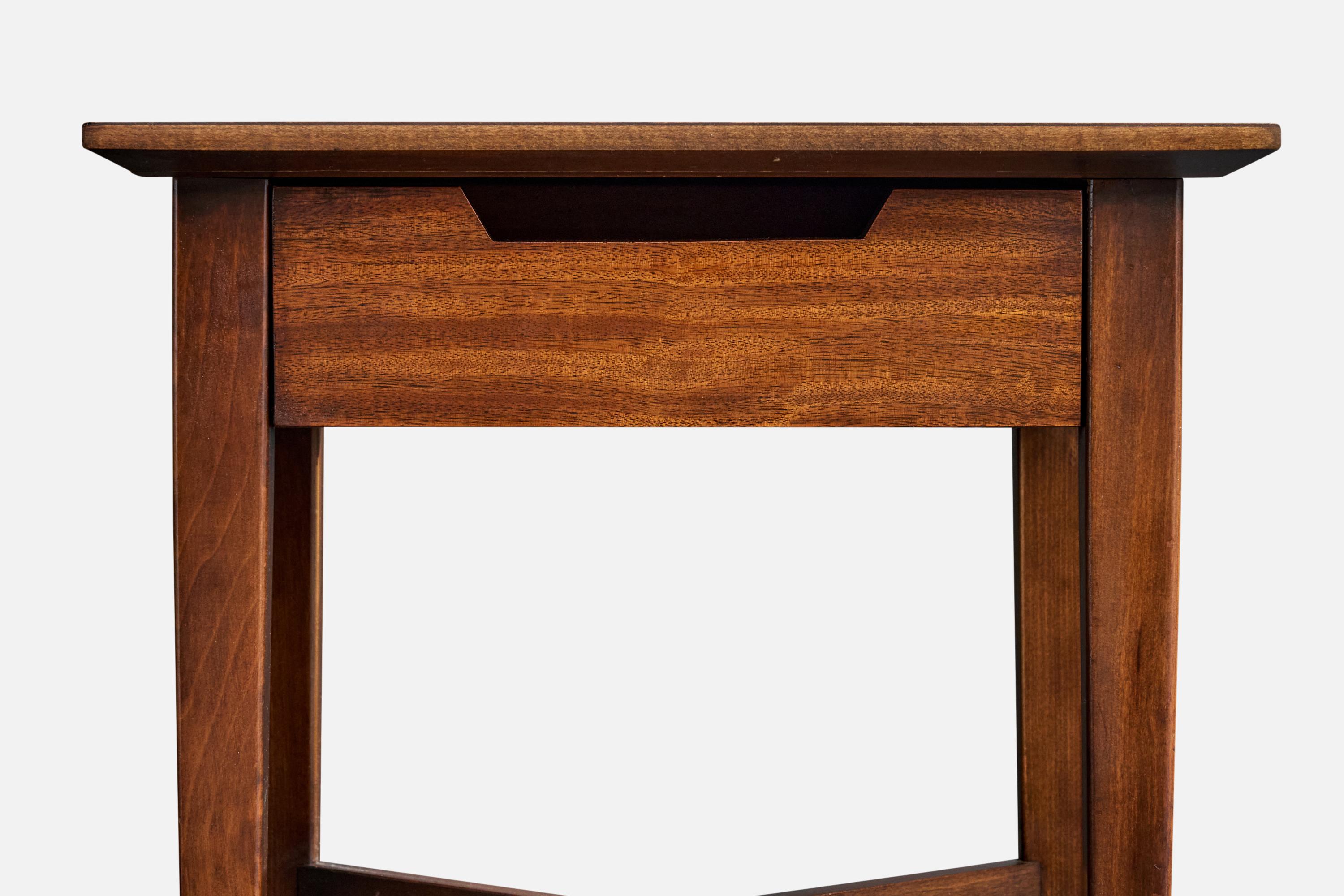 Milo Baughman, Mesillas de noche, Madera, EEUU, Década de 1950 en venta 6