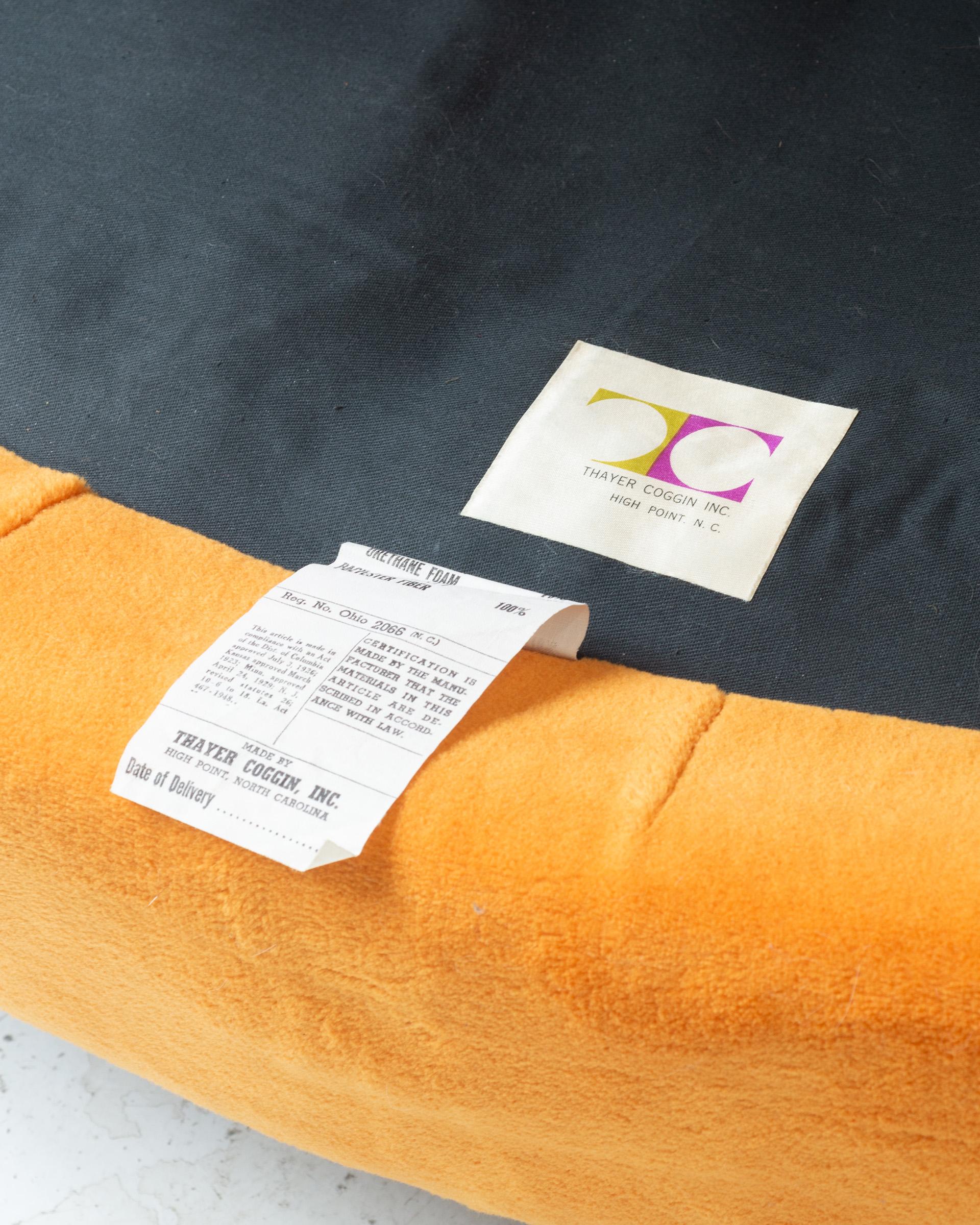 Sillón giratorio sobredimensionado Milo Baughman en venta 1