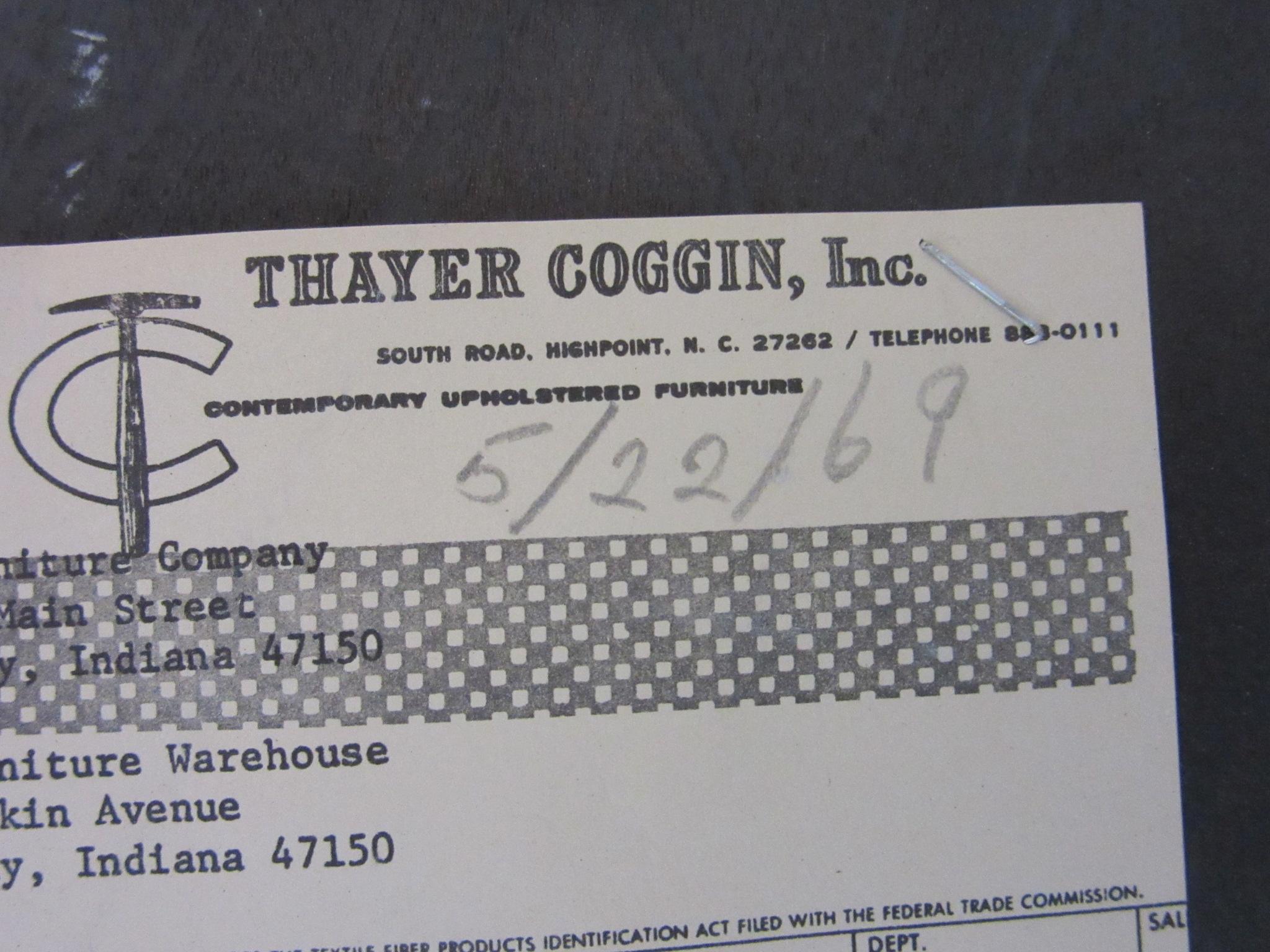 American Milo Baughman Parson Console or Sofa Table for Thayer Coggin