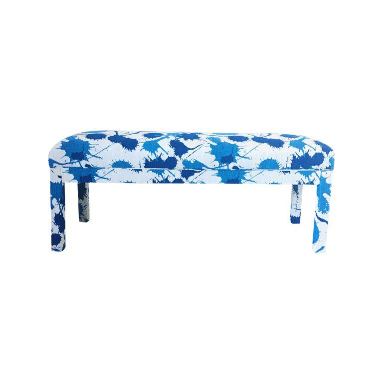 Milo Baughman Parsons Bench or Footstool 14