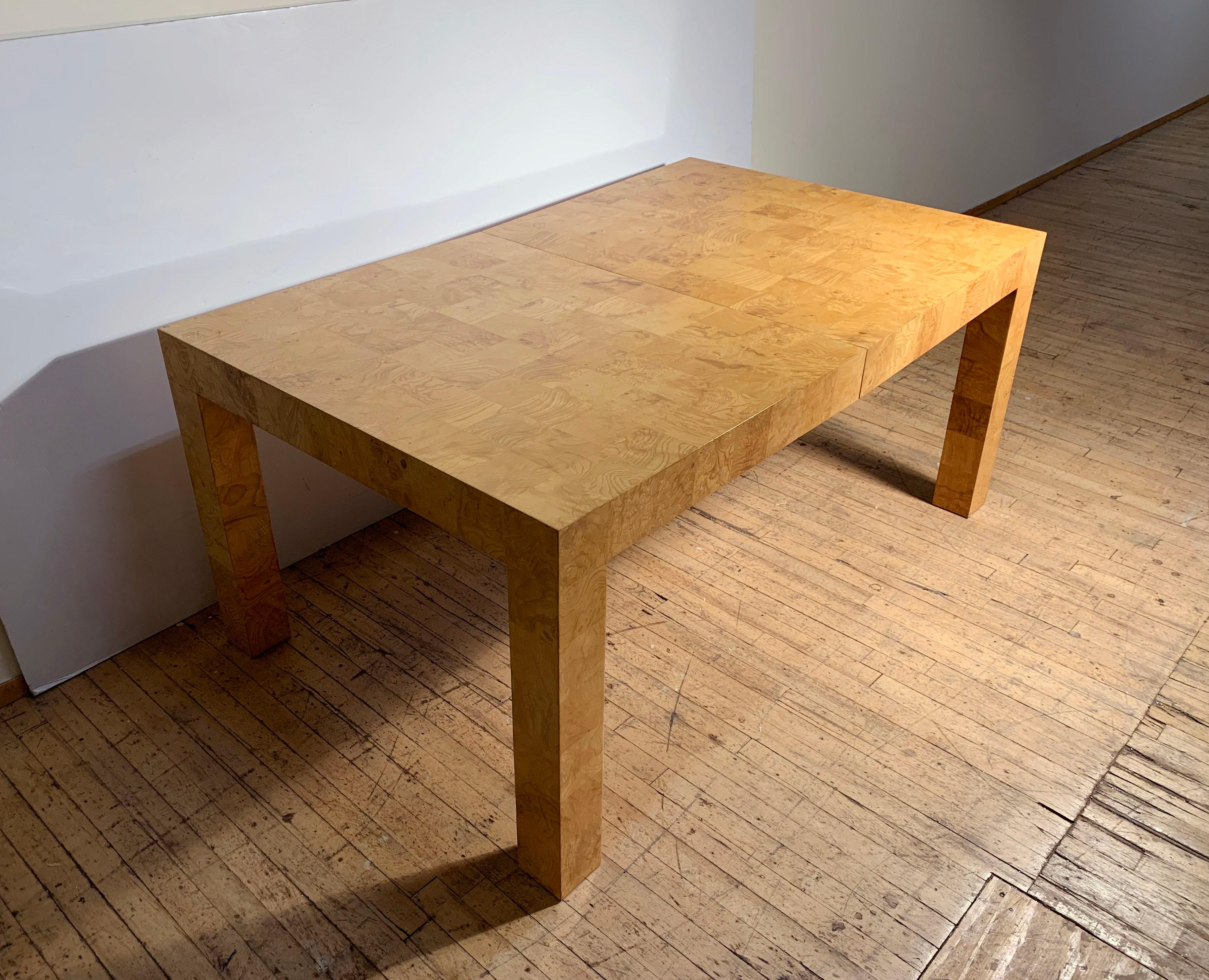American MIlo Baughman Patchwork Dining Table for Thayer Coggin