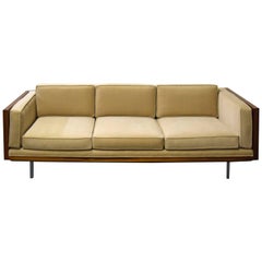 Milo Baughman Rosewood Case Sofa