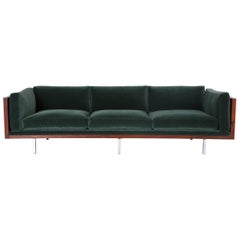 Milo Baughman Rosewood Case Sofa for Thayer Coggin