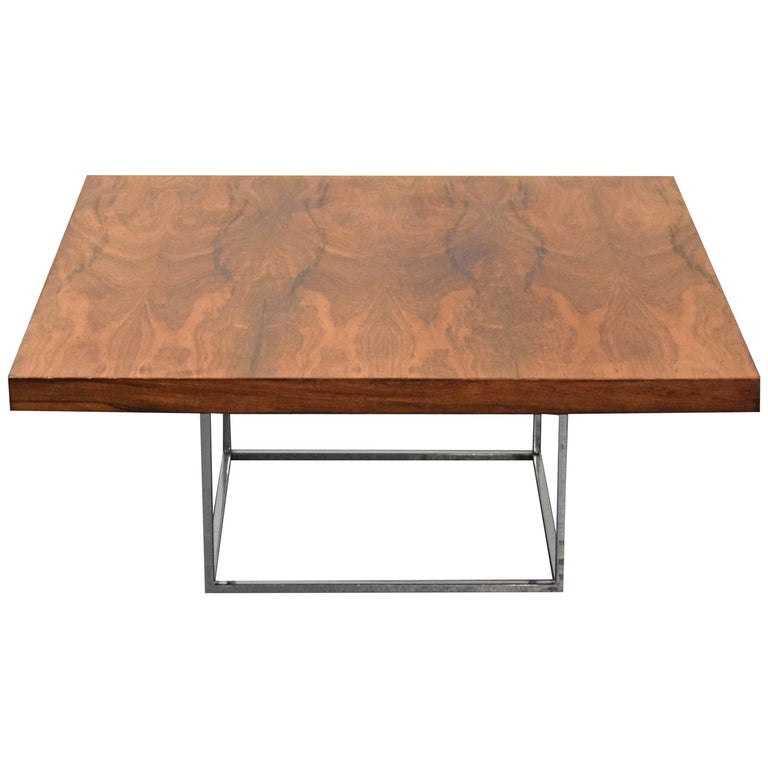 Milo Baughman Rosewood Coffee Table For Sale At 1stdibs