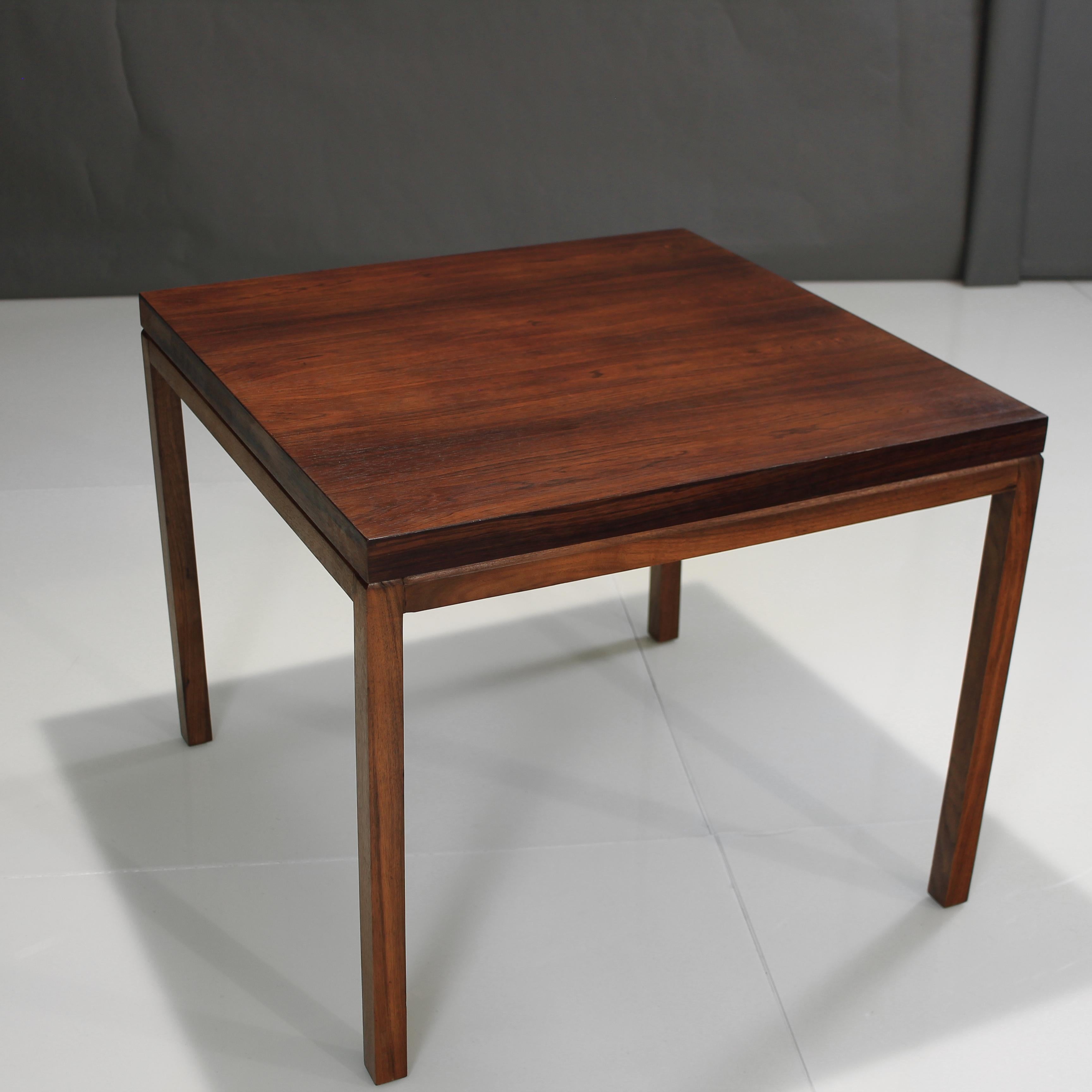 Milo Baughman Rosewood Dining Kitchen Table In Good Condition In Ava, MO