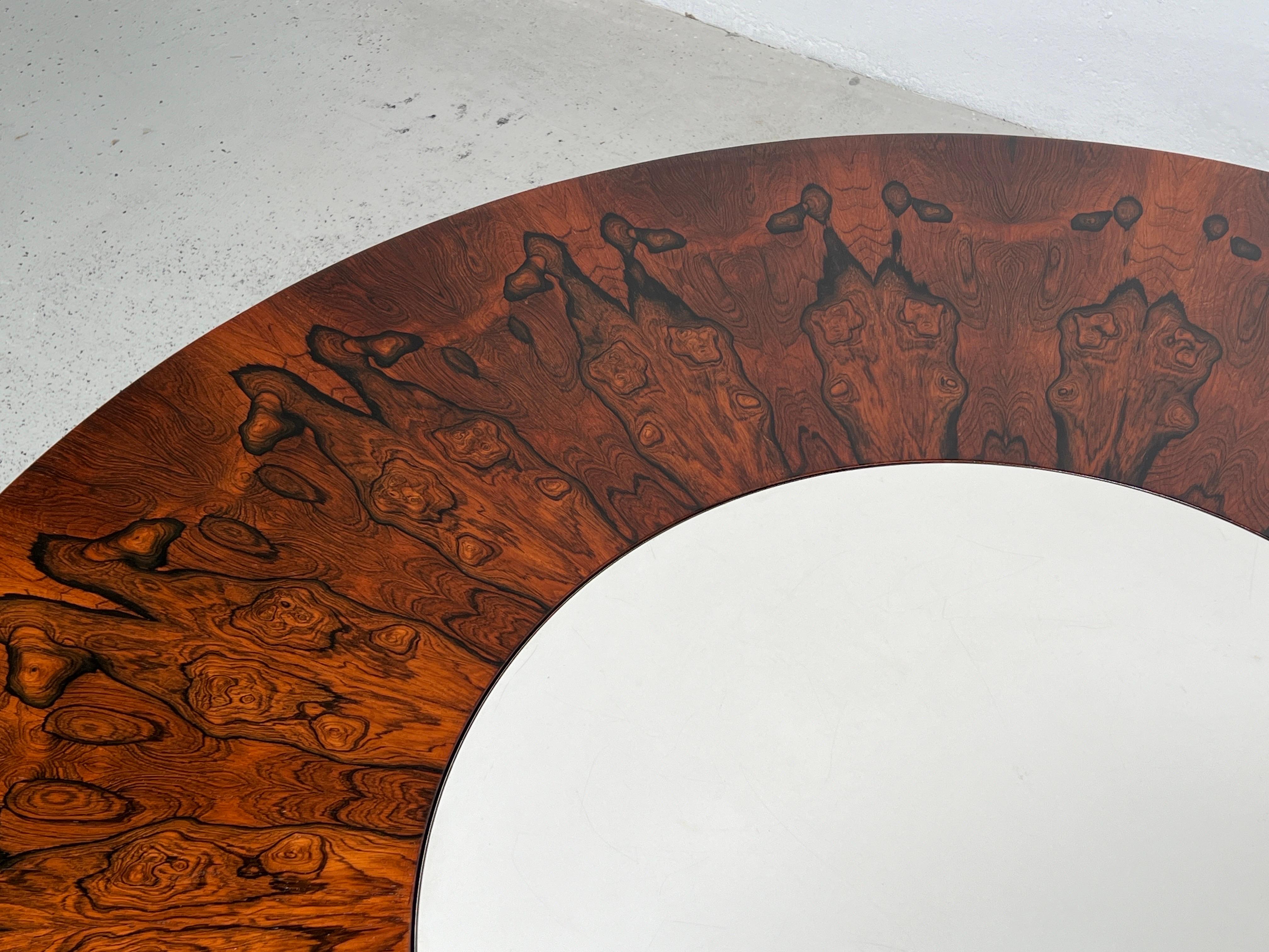 Milo Baughman Rosewood Lazy Susan Coffee Table  For Sale 9