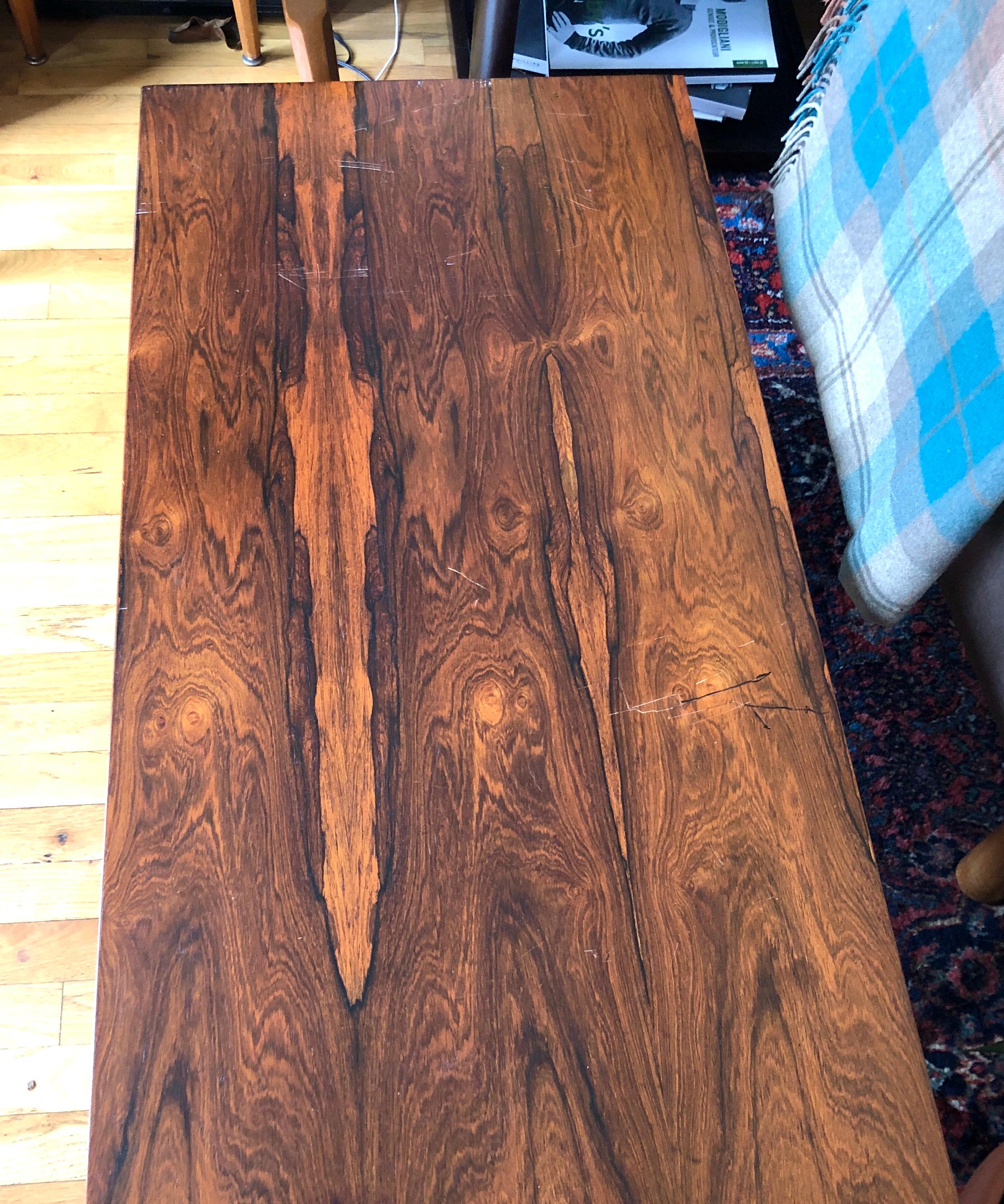 American Milo Baughman Rosewood Long Bench or Table For Sale