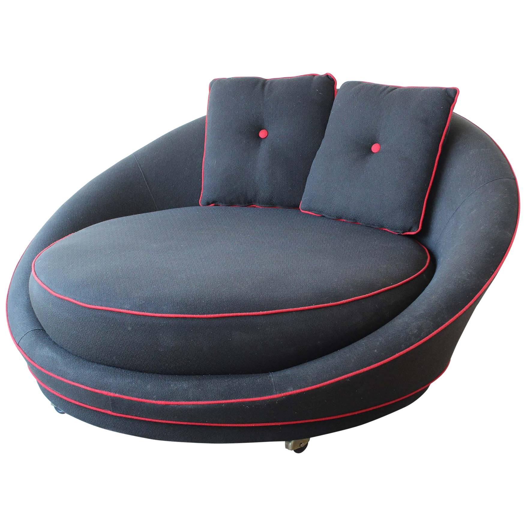 Milo Baughman Round Sofa