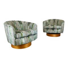 Chaises longues "Roxy" de Milo Baughman, une paire
