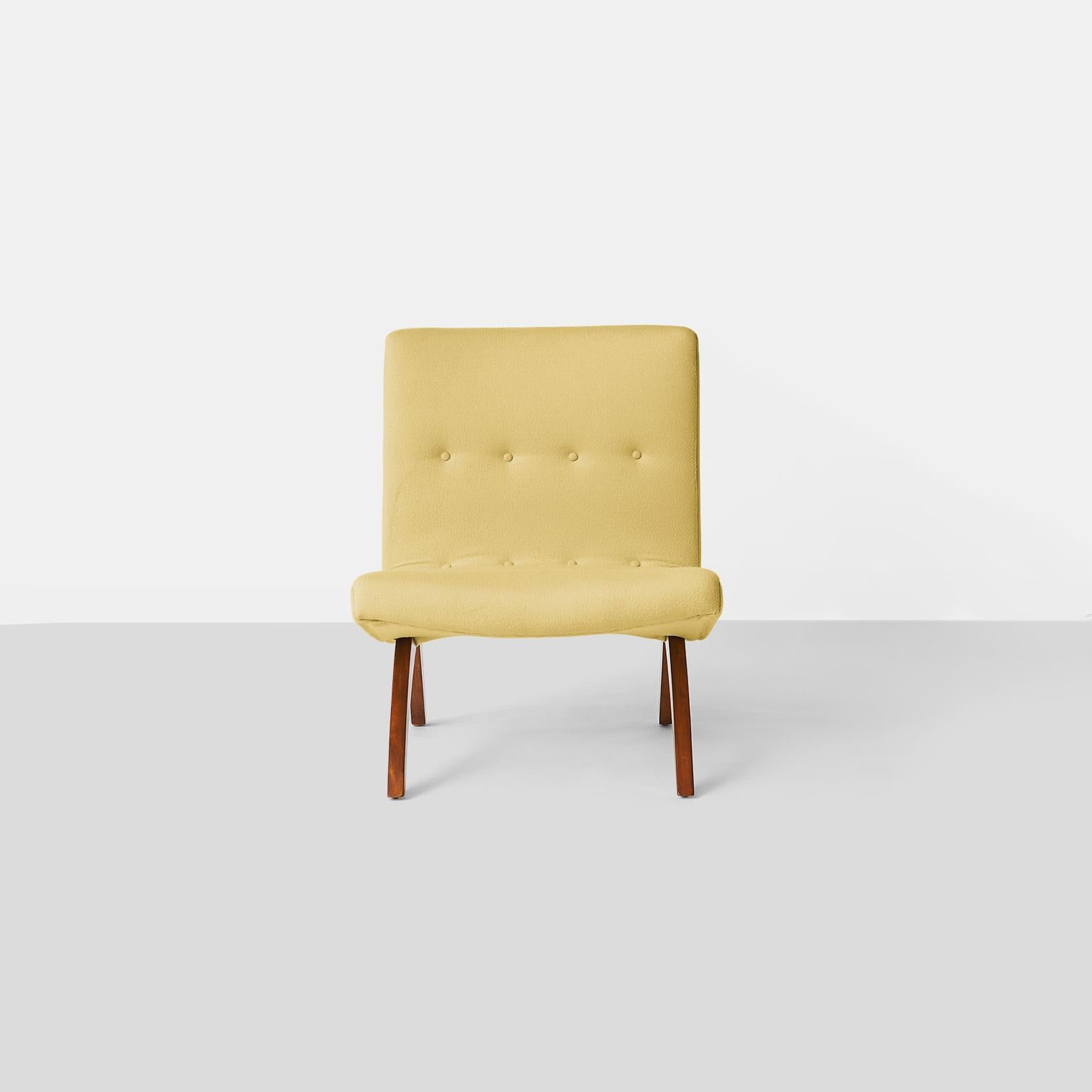 Mid-Century Modern Milo Baughman Scoop Chairs