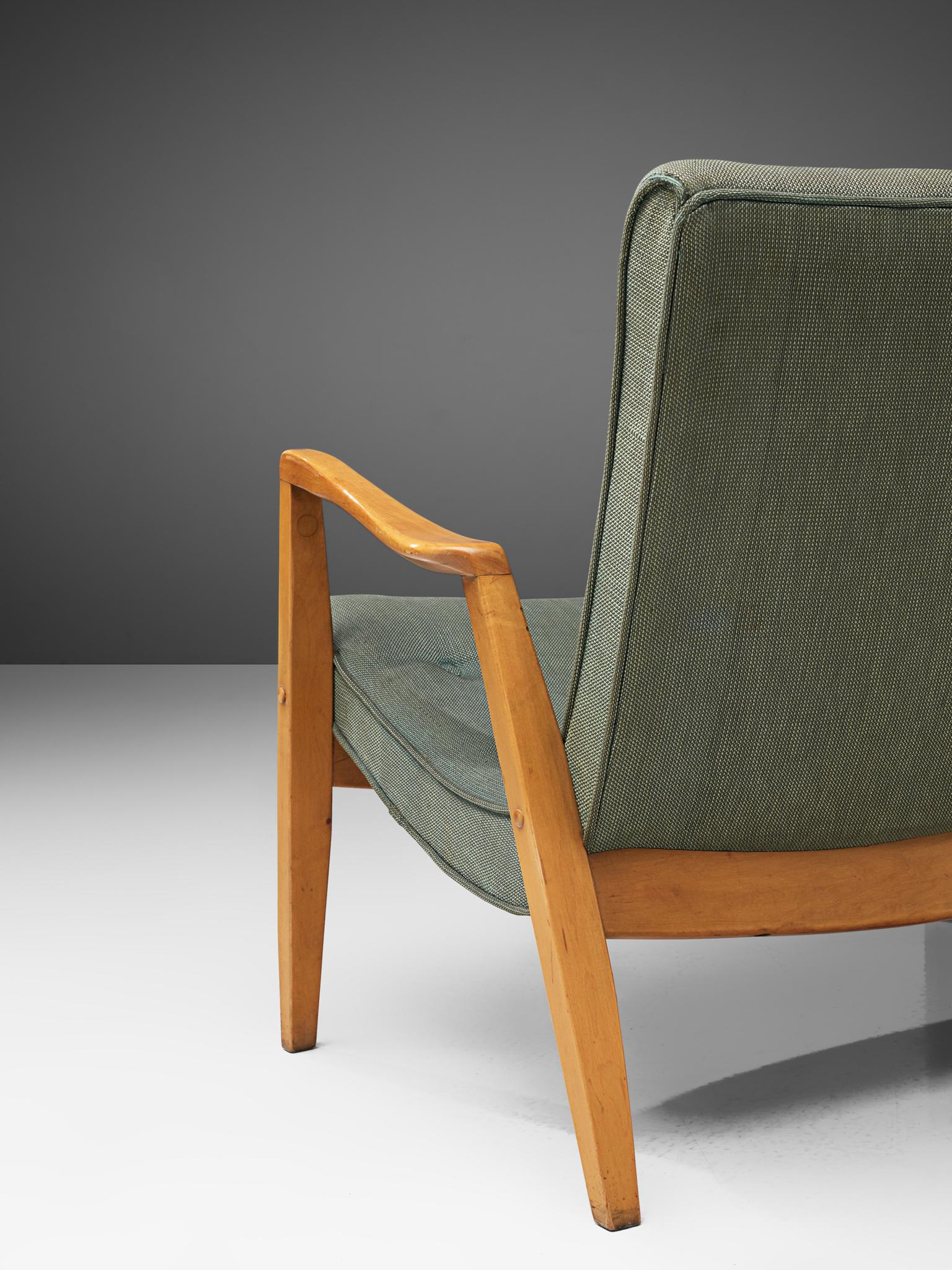 Mid-Century Modern Milo Baughman 'Scoop' Lounge Chair, 1950s
