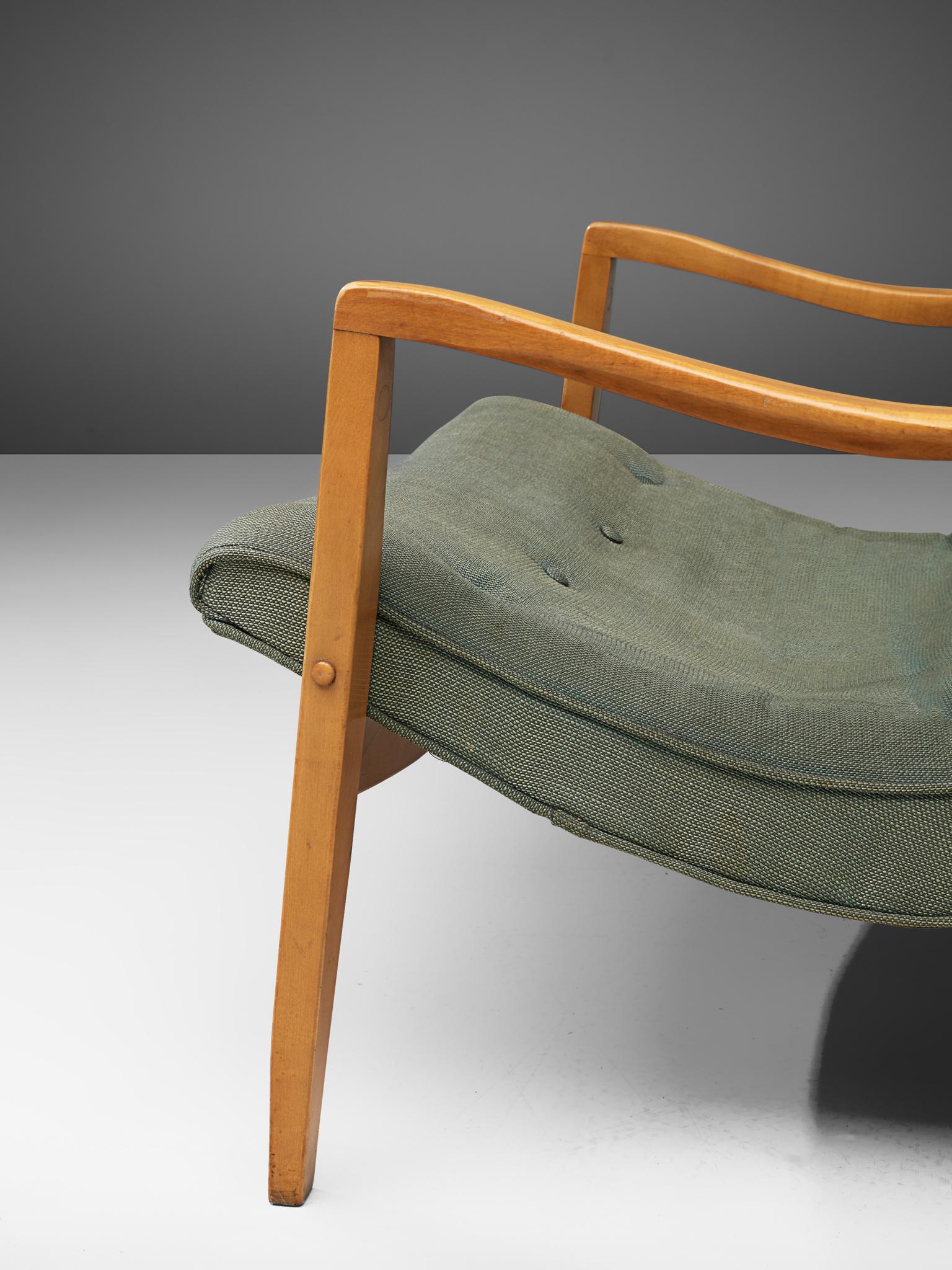 Milo Baughman 'Scoop' Lounge Chair, 1950s In Good Condition In Waalwijk, NL