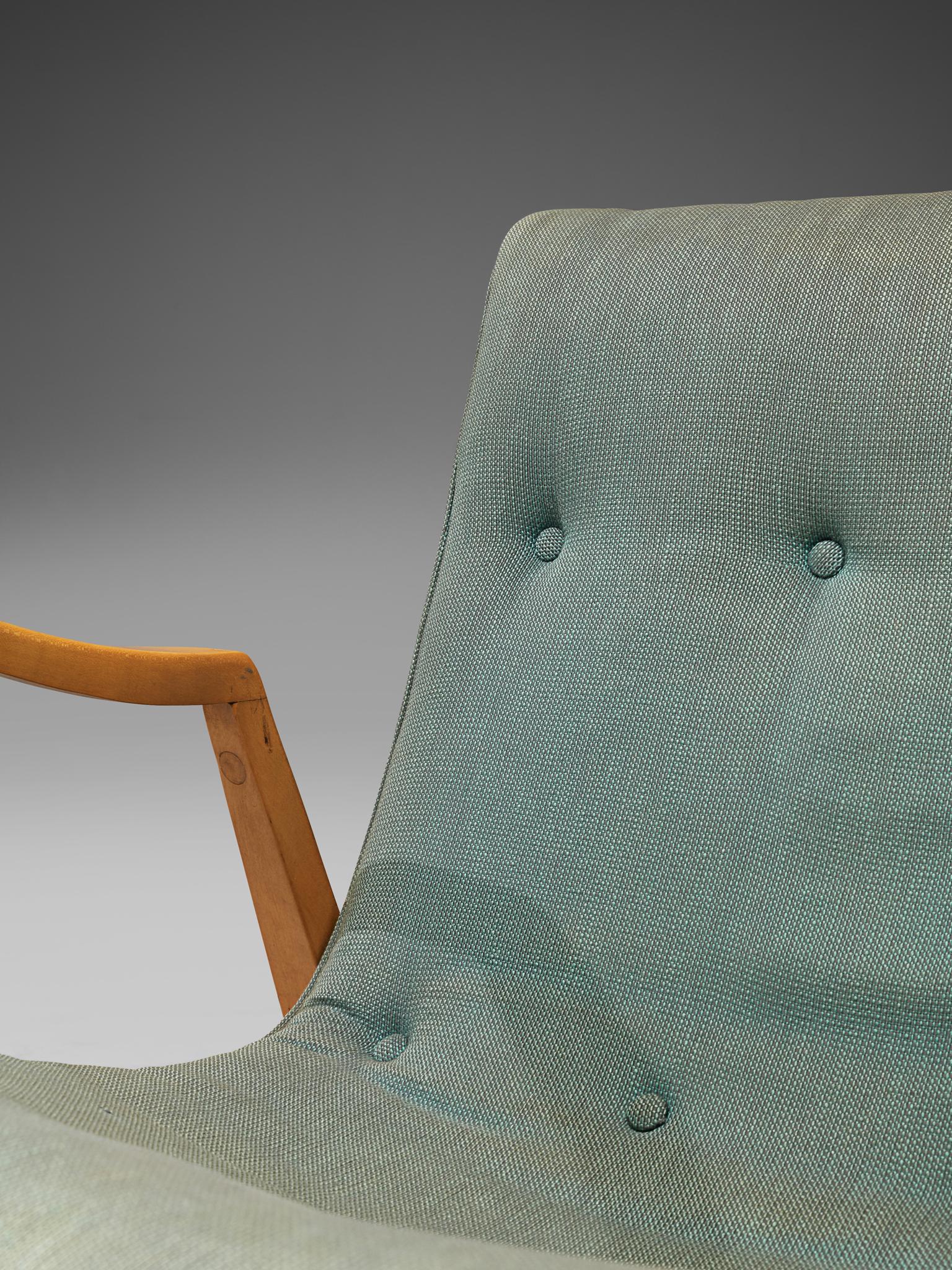 Mid-20th Century Milo Baughman 'Scoop' Lounge Chair, 1950s