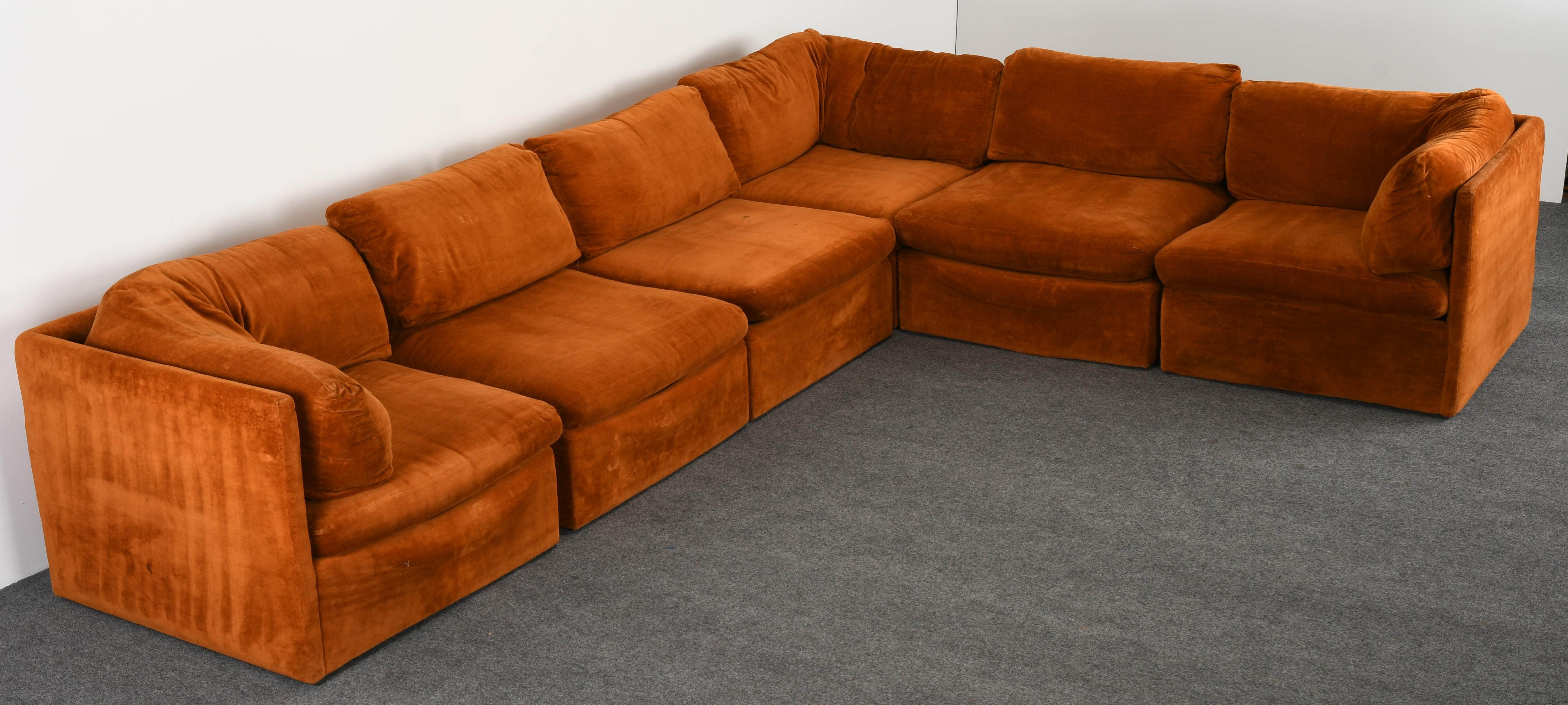 80s sectional sofa