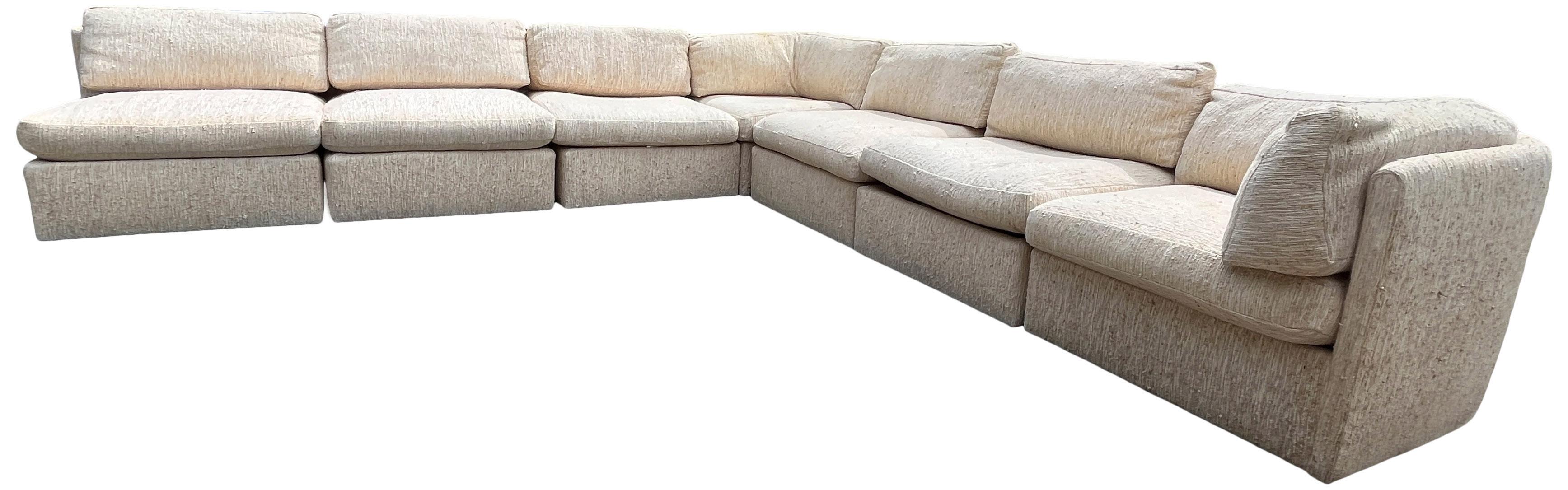 Milo Baughman Sectional Sofa for Thayer Coggin 2