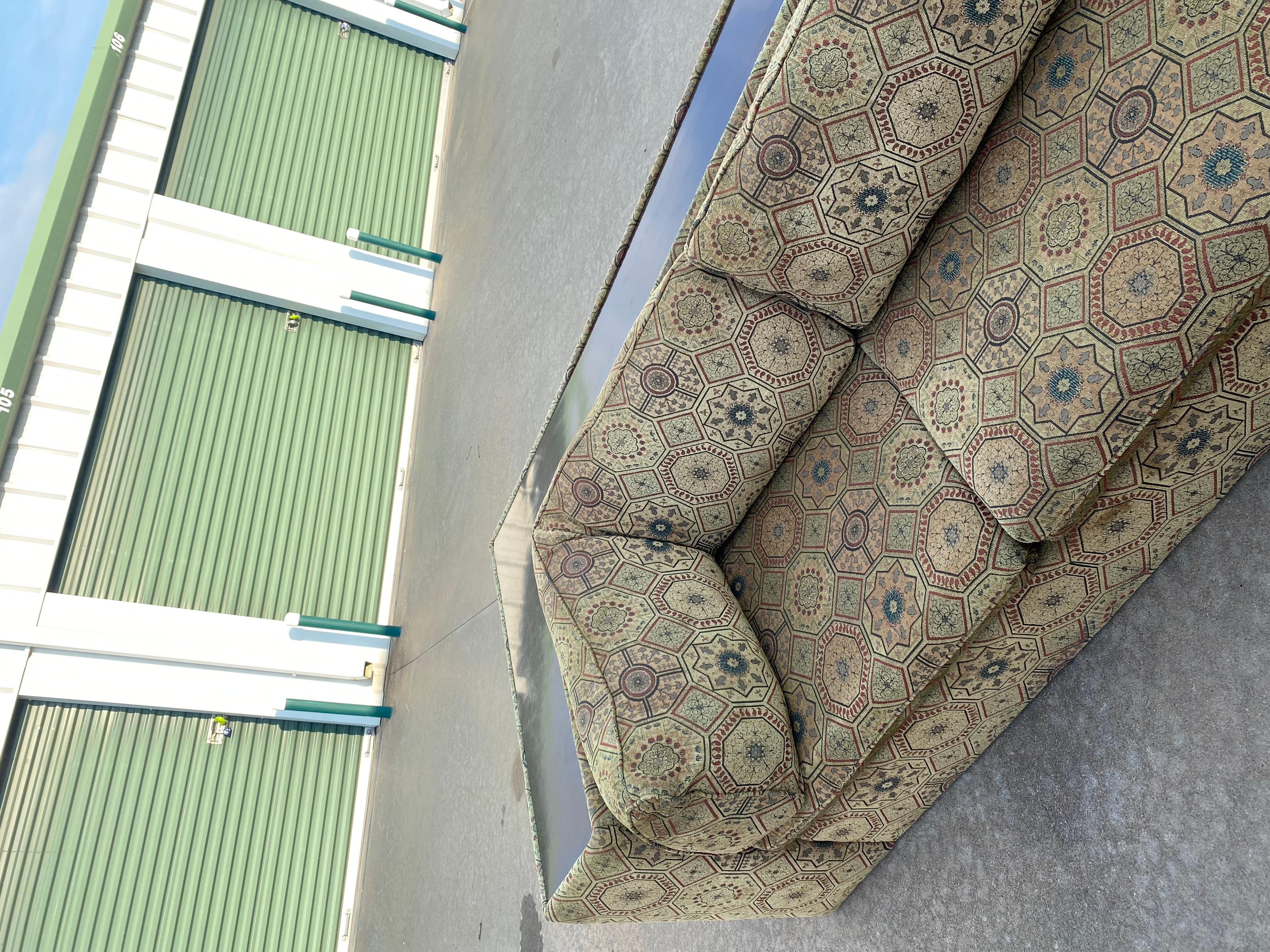 Milo Baughman Sectional Sofa with Incorporated Table Ledge 1